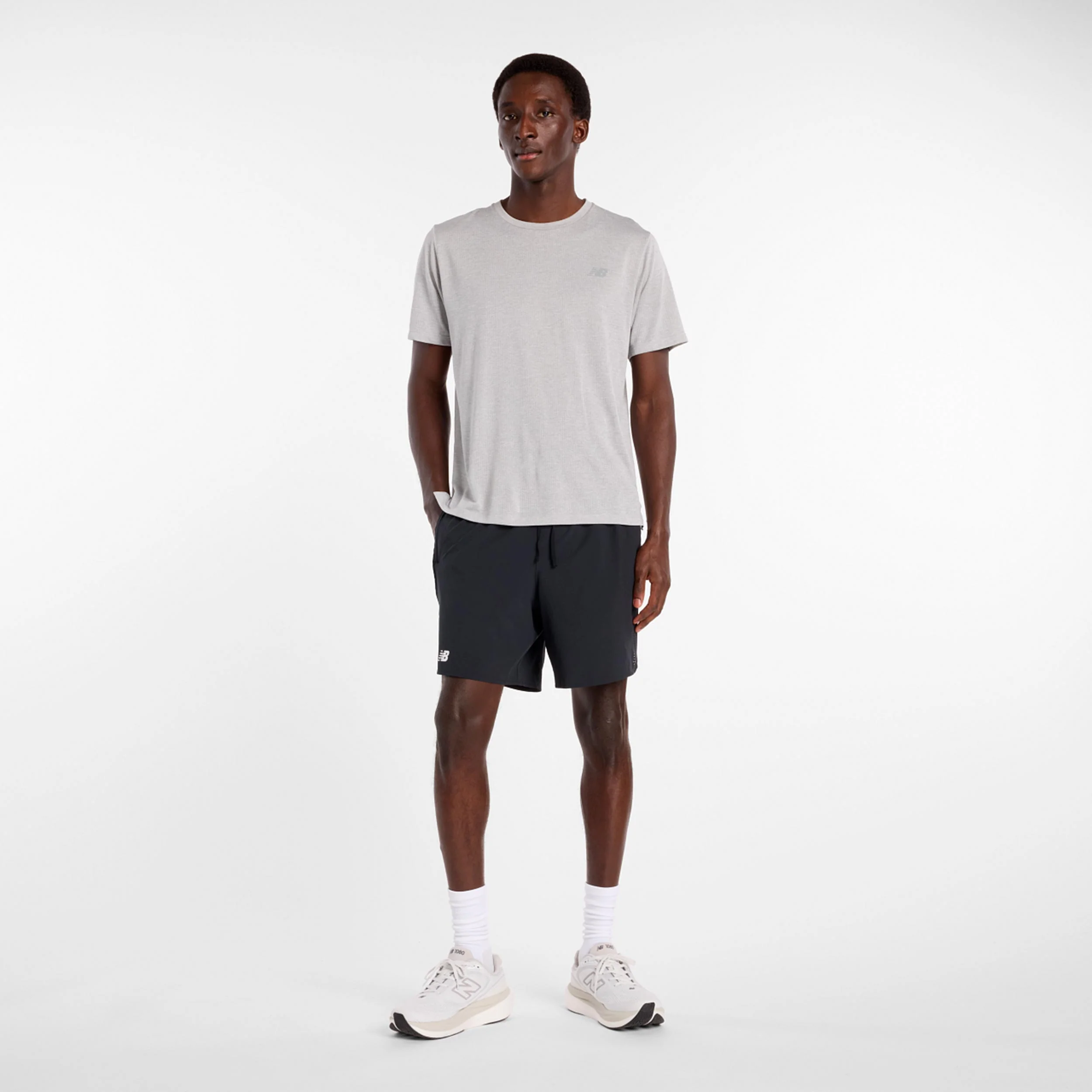 Tournament Shorts Hommes-noir, blanc - Image 7