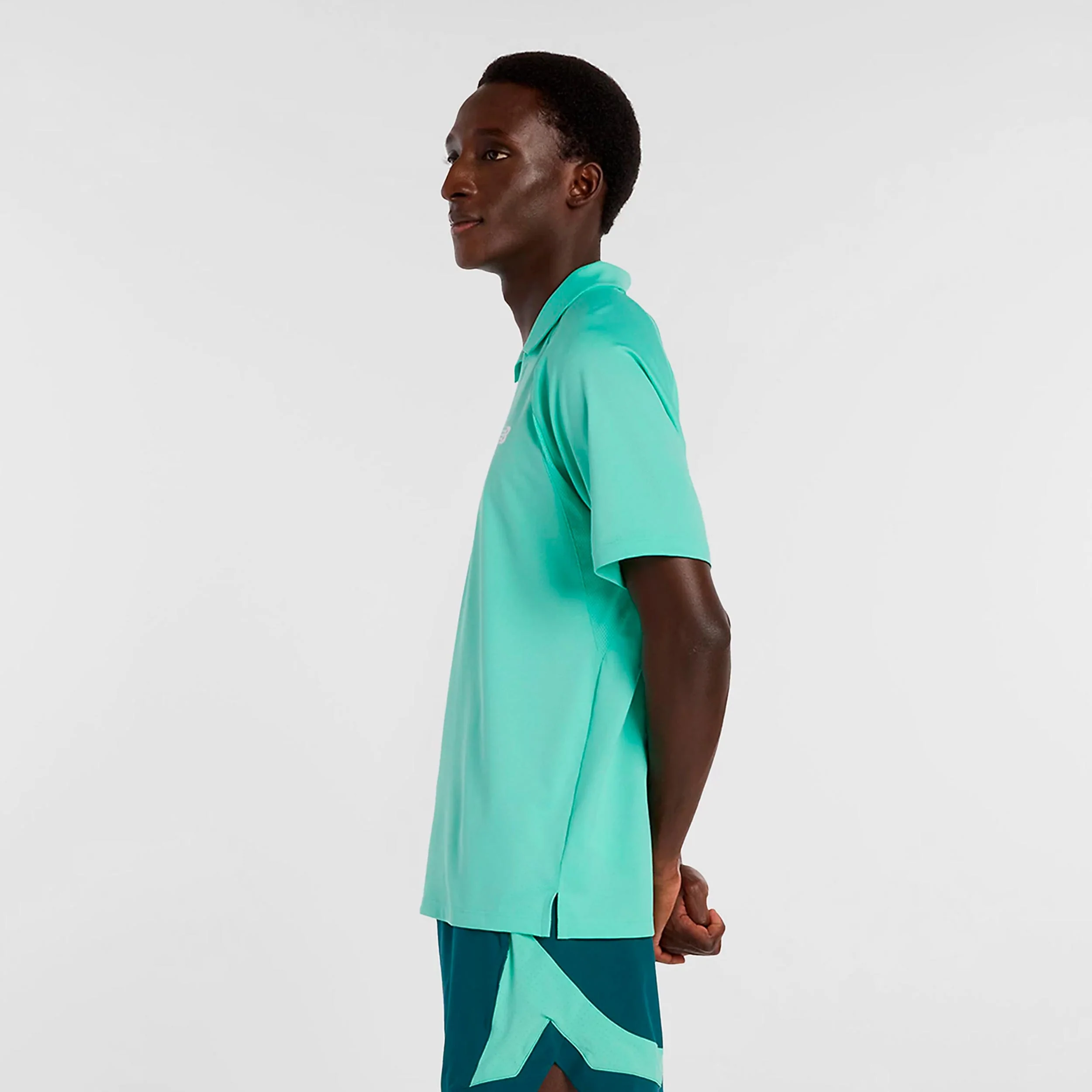Tournament T-shirt Hommes-mint, blanc - Image 4
