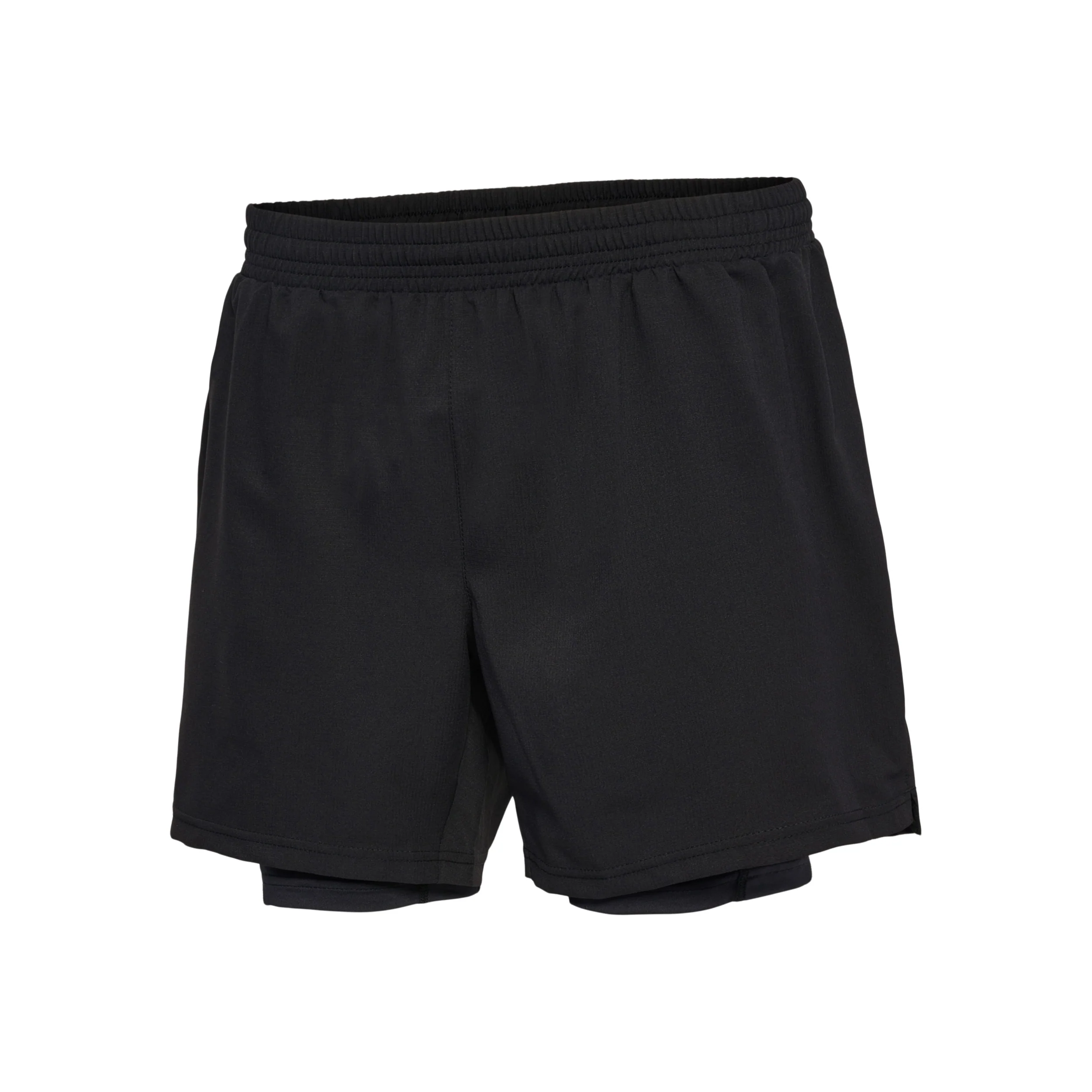 Dallas 2in1 Shorts Hommes-Noir - Image 2