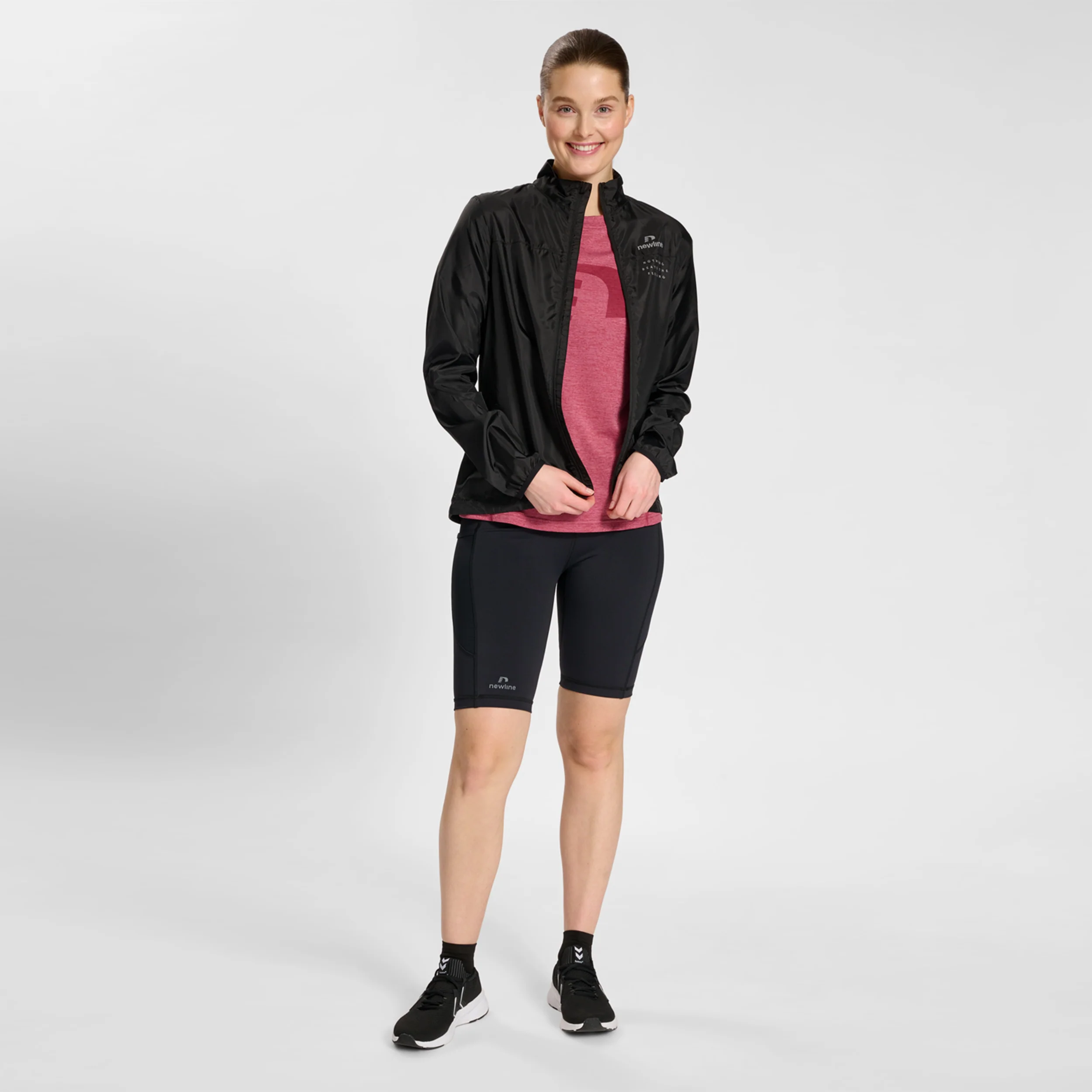 Denton Jacket Veste Running Femmes-Noir - Image 9
