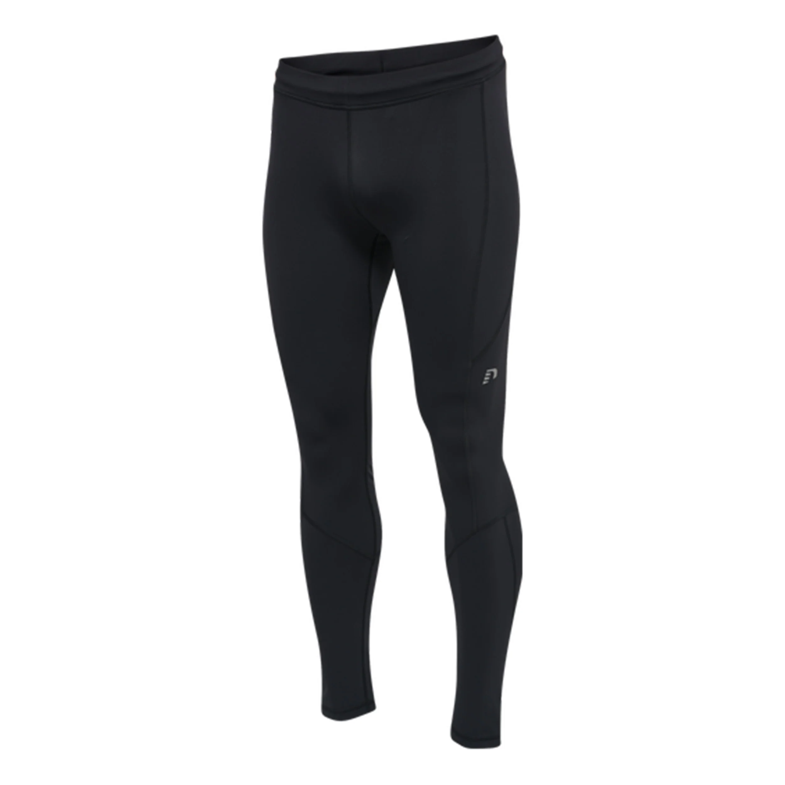 Long Collant Tight Hommes-Noir - Image 2