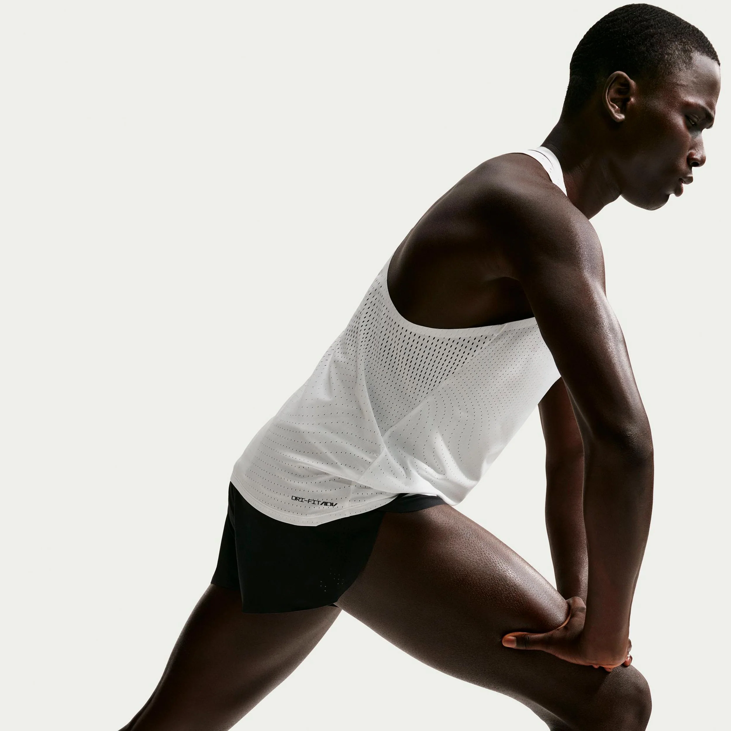 AeroSwift Maillot de course Hommes - blanc, noir - Image 5