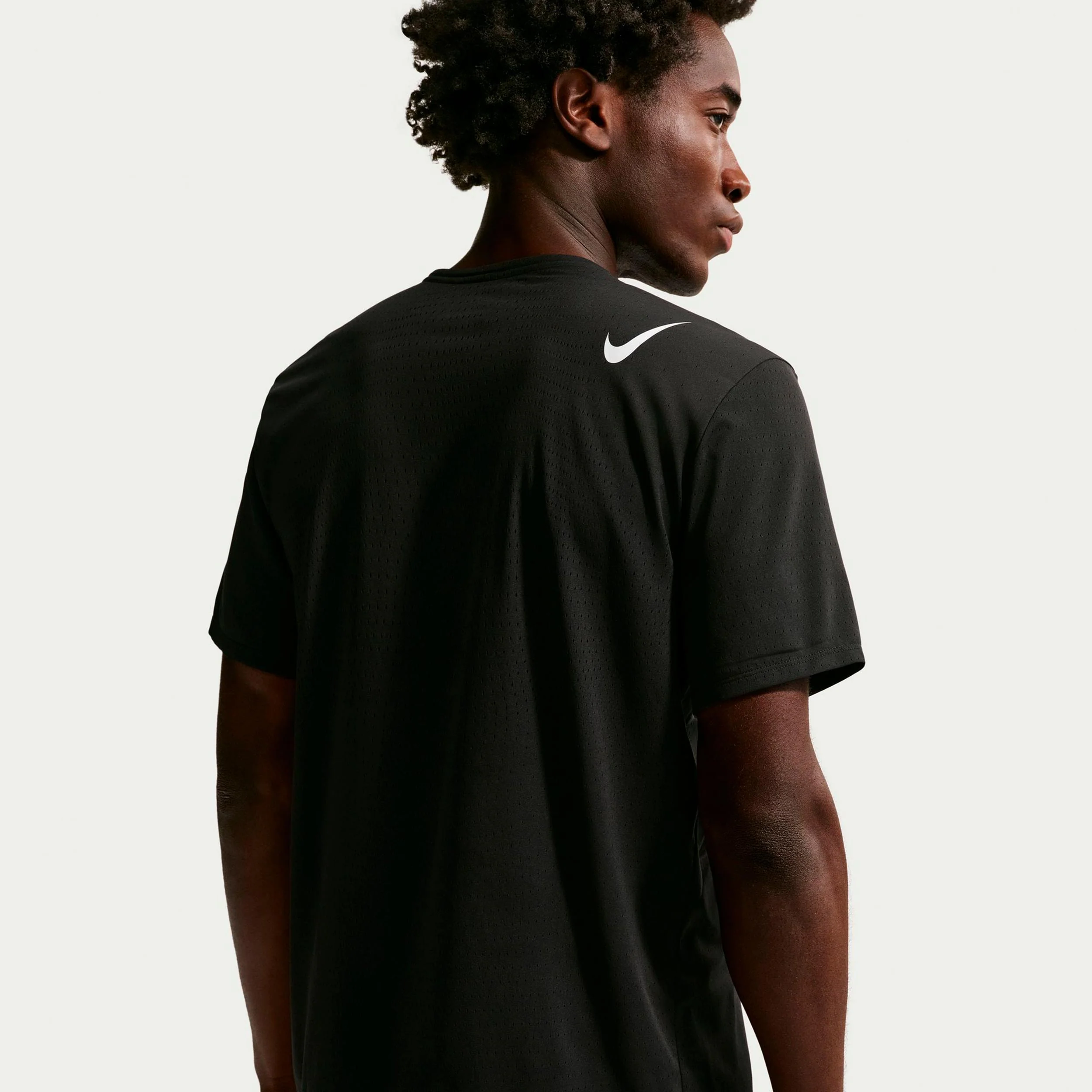 Aeroswift Maillot de course Hommes - noir, blanc - Image 4