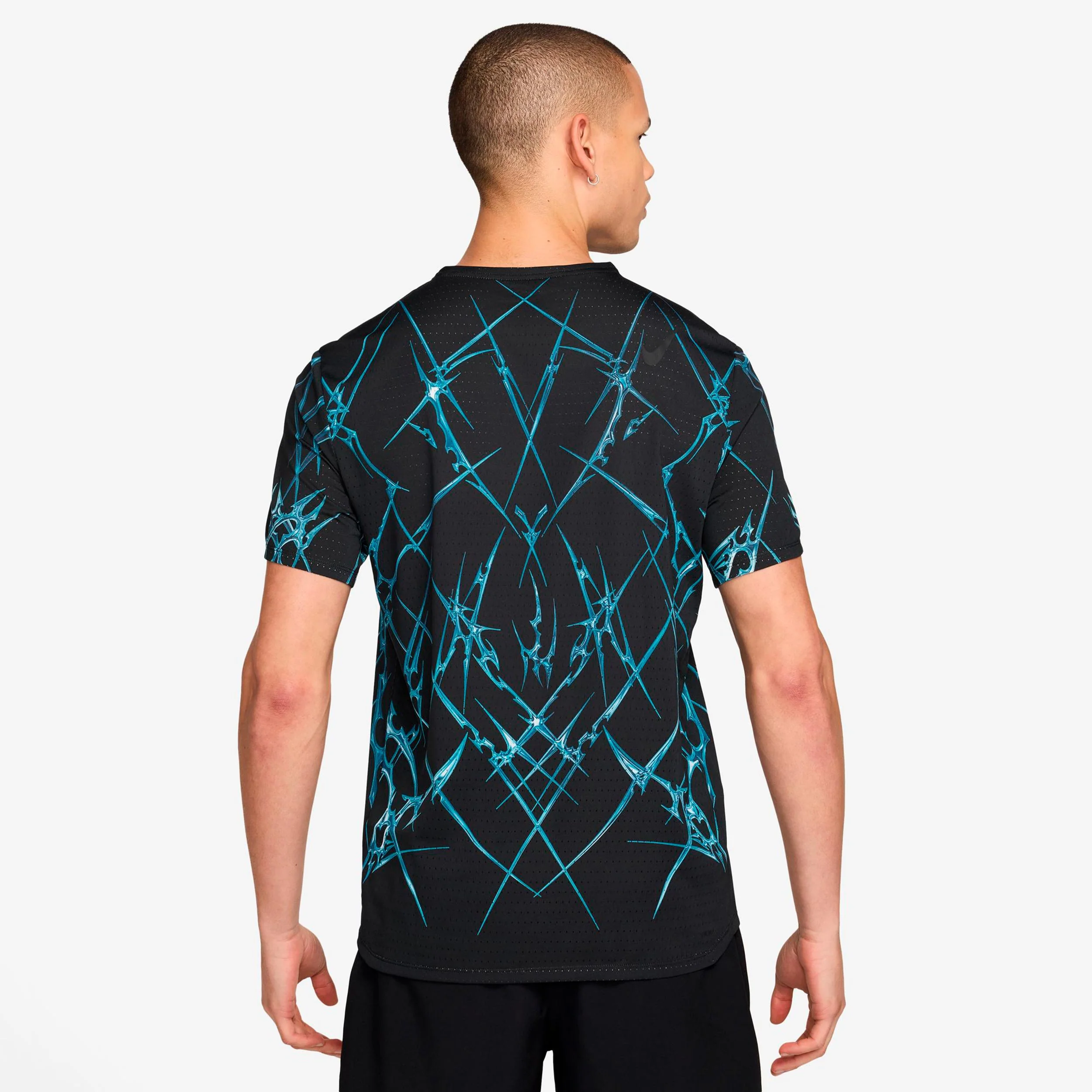 AeroSwift Maillot de course Hommes - noir, blanc - Image 2