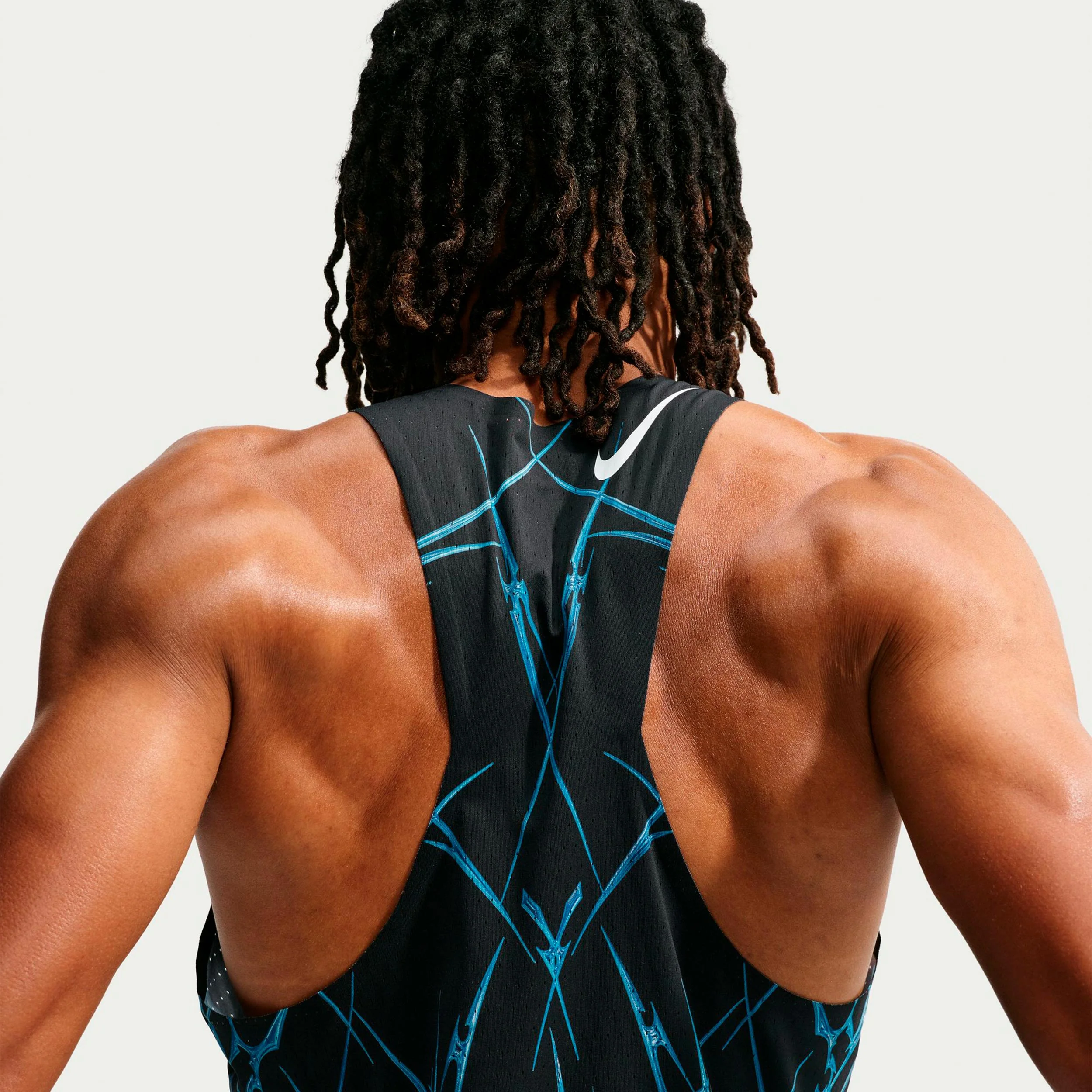 AeroSwift Maillot de course Hommes - noir, blanc - Image 4