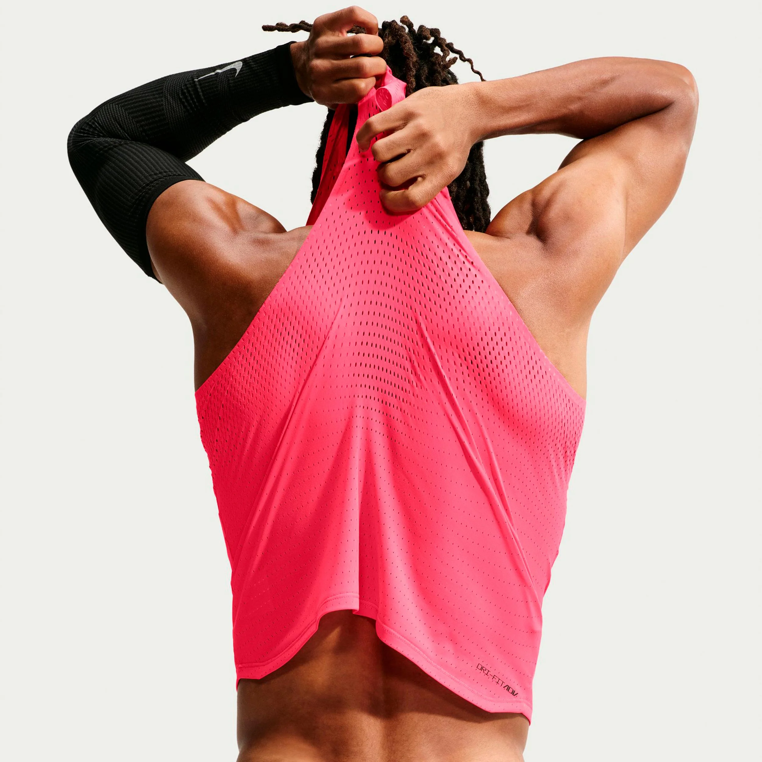 AeroSwift Maillot de course Hommes - rouge, noir - Image 4
