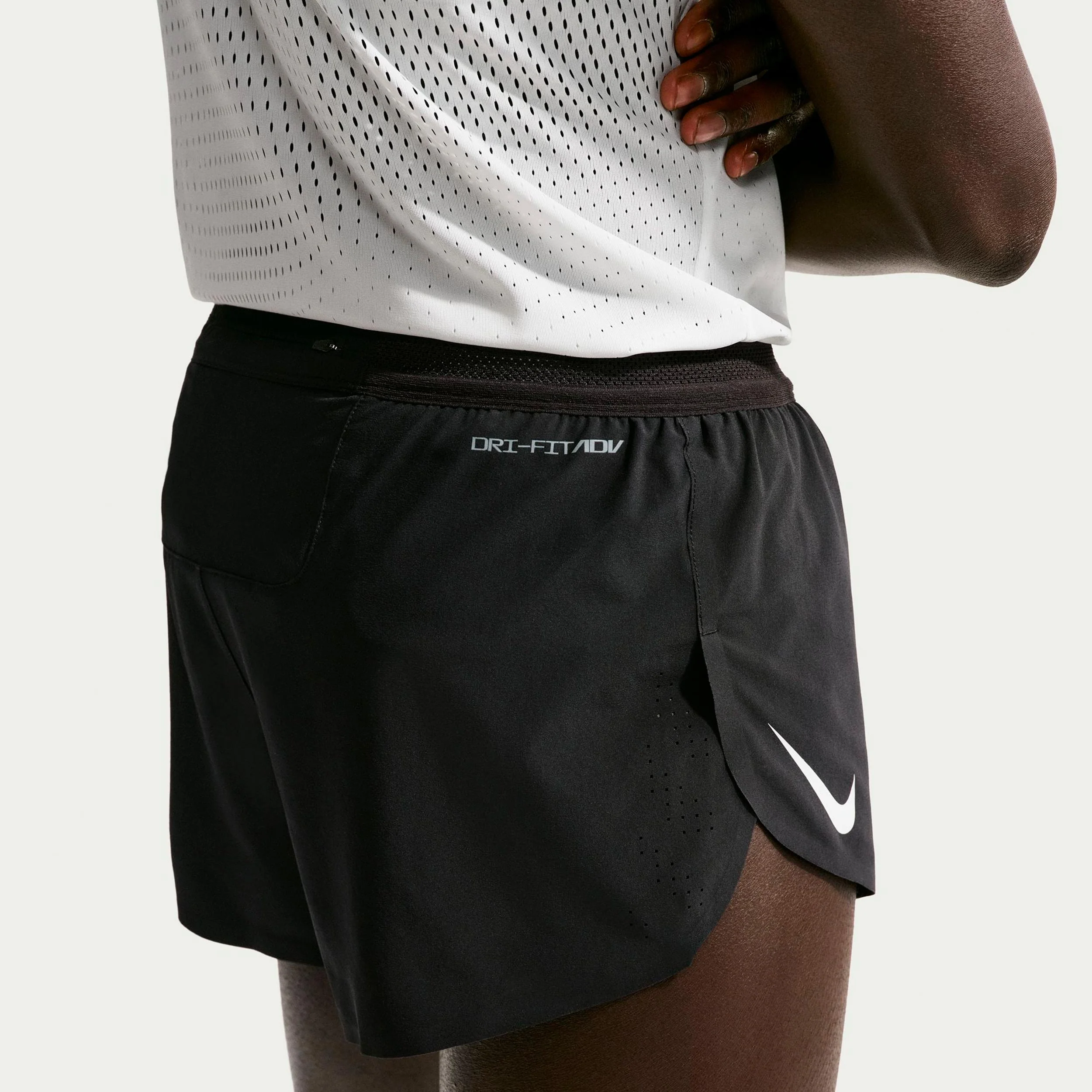AeroSwift Short de running Hommes - noir, blanc - Image 4