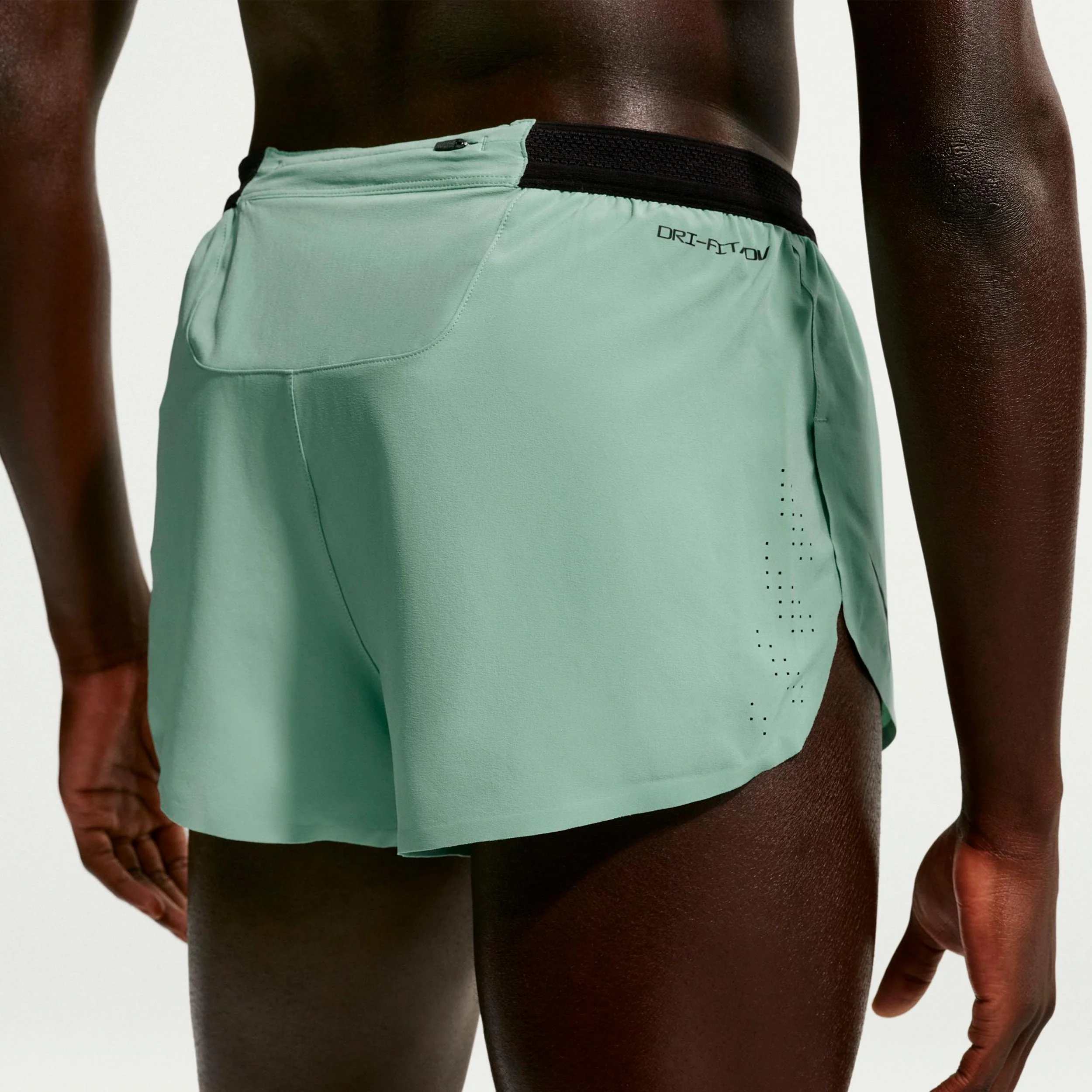 AeroSwift Short de running Hommes - vert olive, noir - Image 4