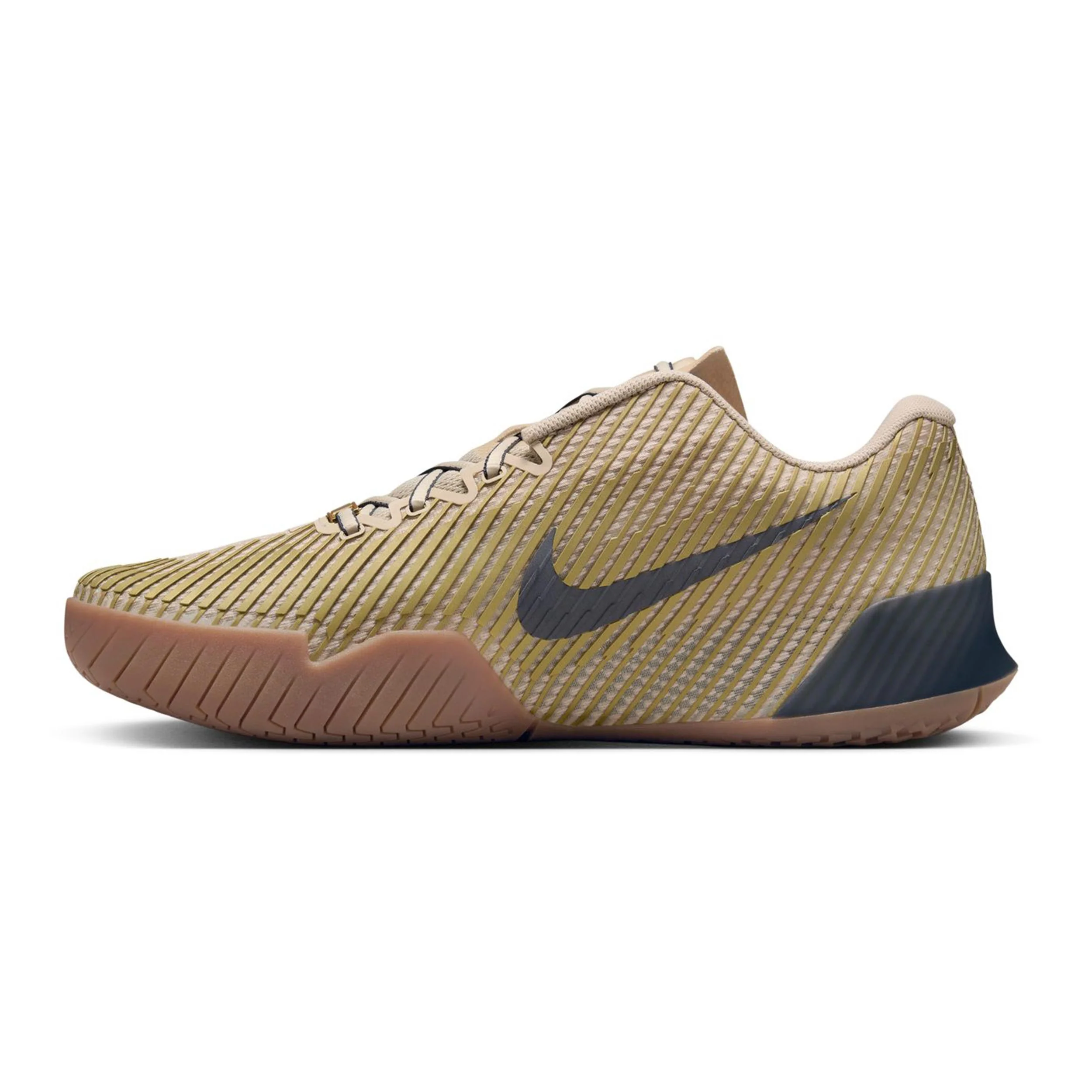 Air Zoom Vapor 11 Premium Chaussures Toutes Surfaces Hommes-Beige,Bleu Foncé - Image 2