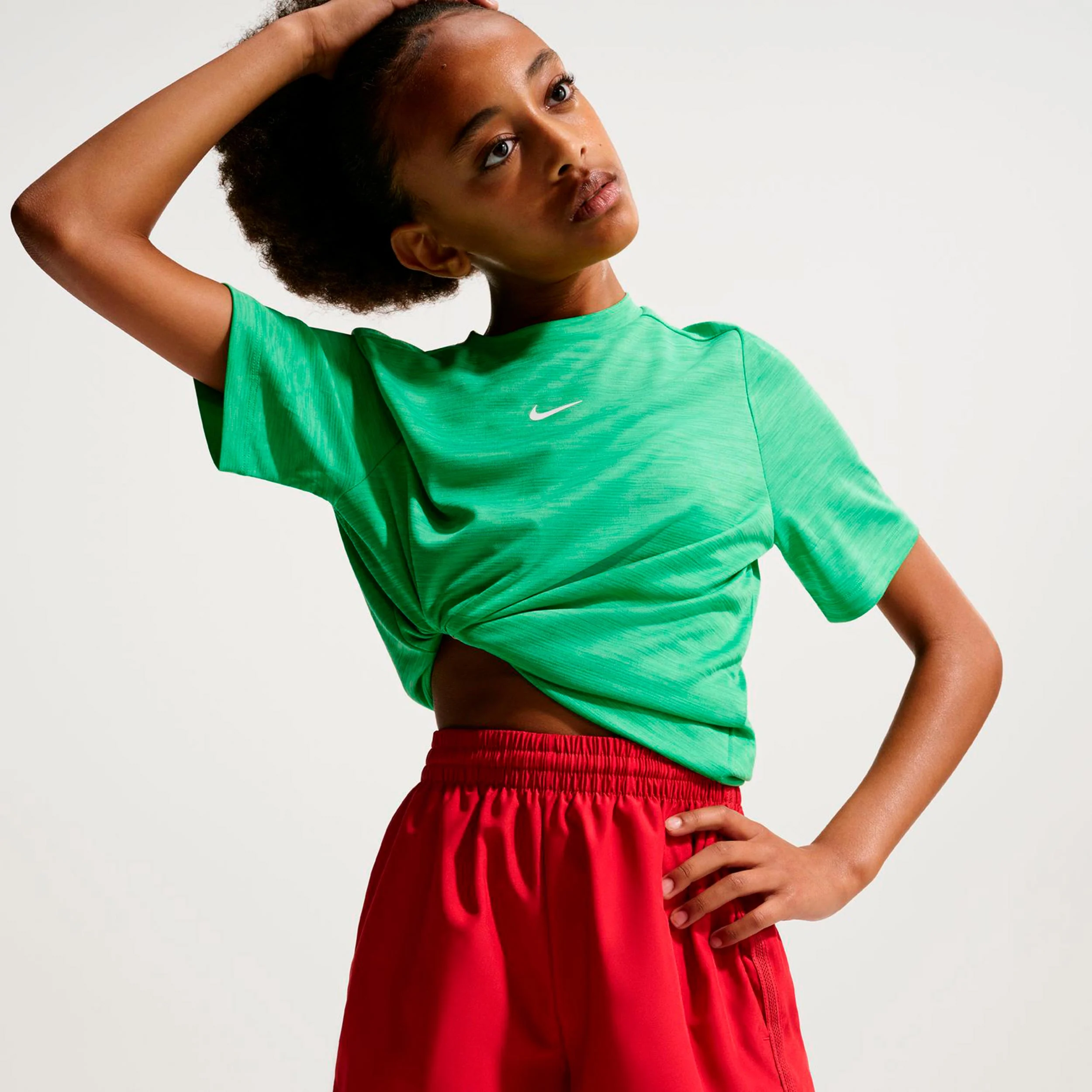 Big Shorts Enfants - rouge, blanc - Image 4