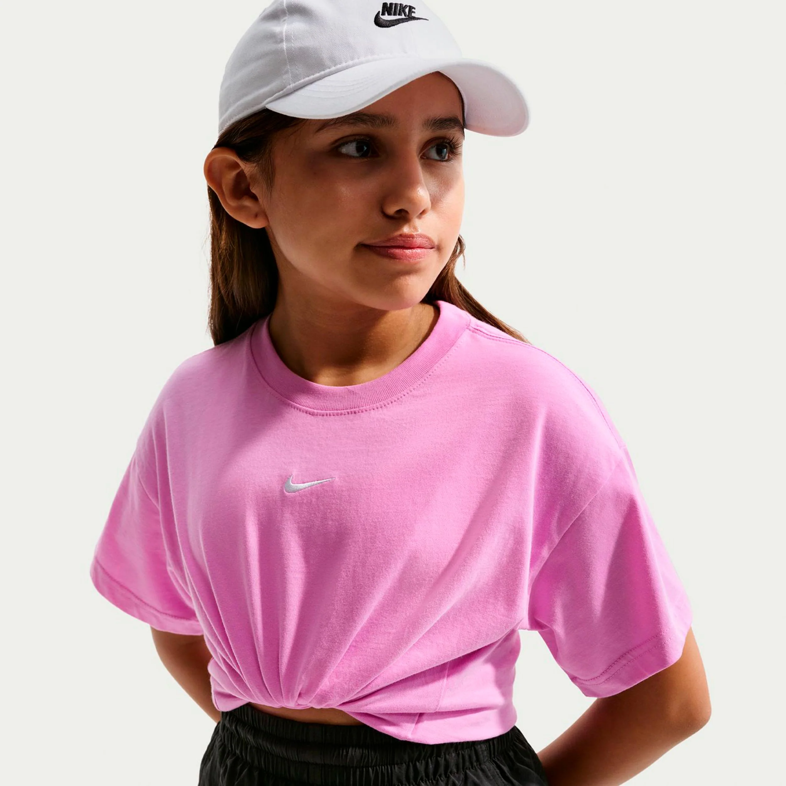 Boxy Essential T-shirt Enfants-lilas - Image 5