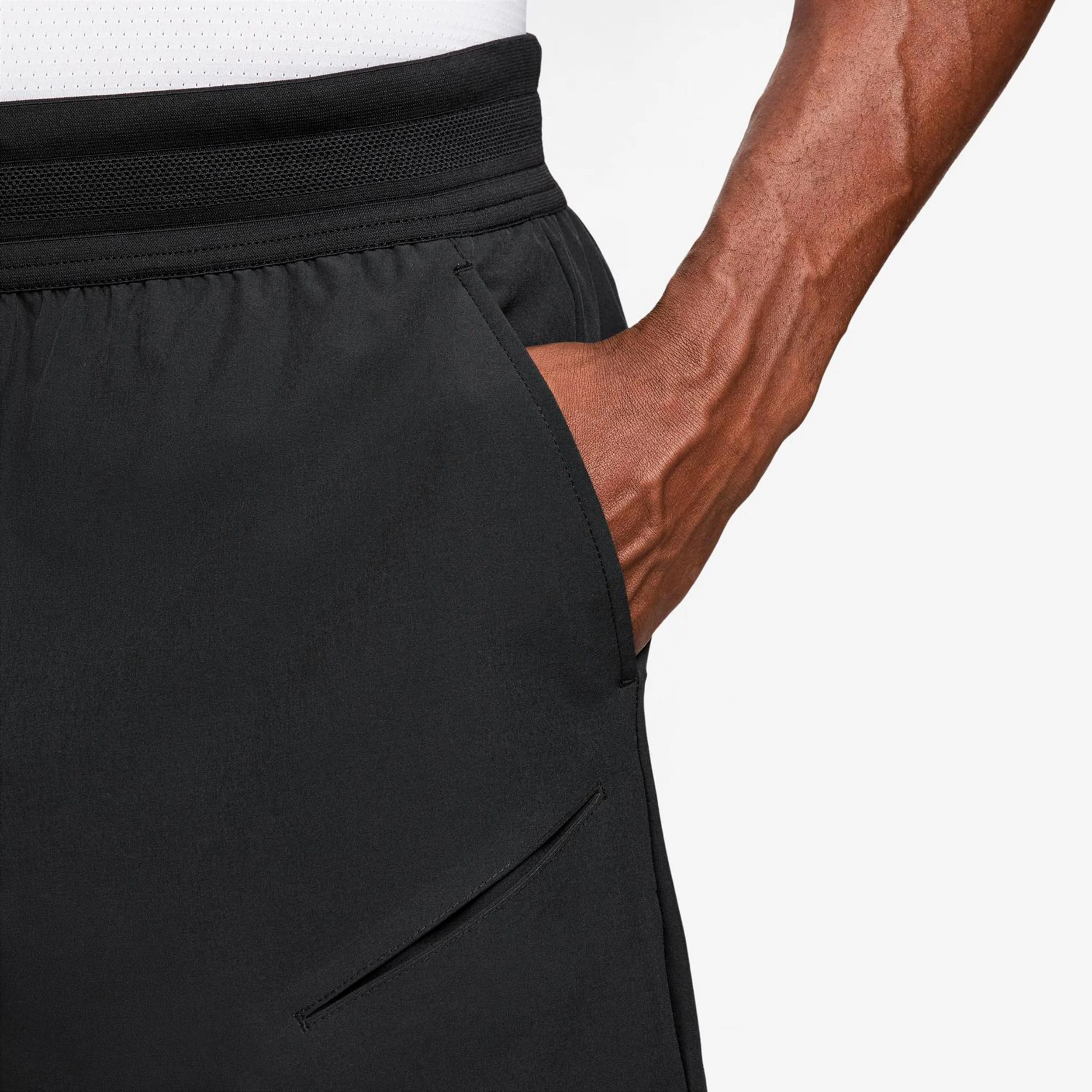 Carlos Alcaraz Court Dri-Fit Slam Shorts Hommes-noir, vert - Image 4