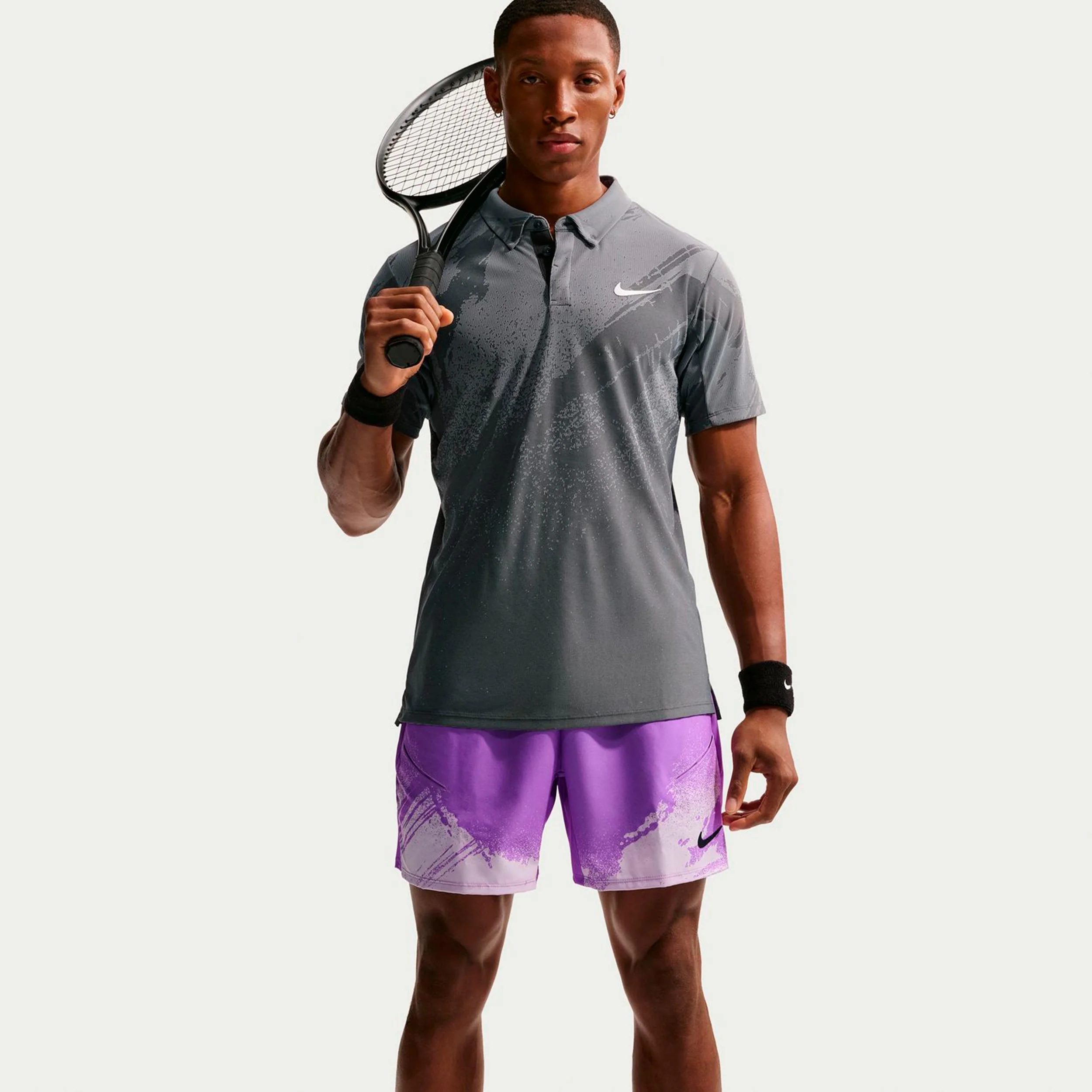Carlos Alcaraz Court Dri-Fit Slam Shorts Hommes - violet - Image 4