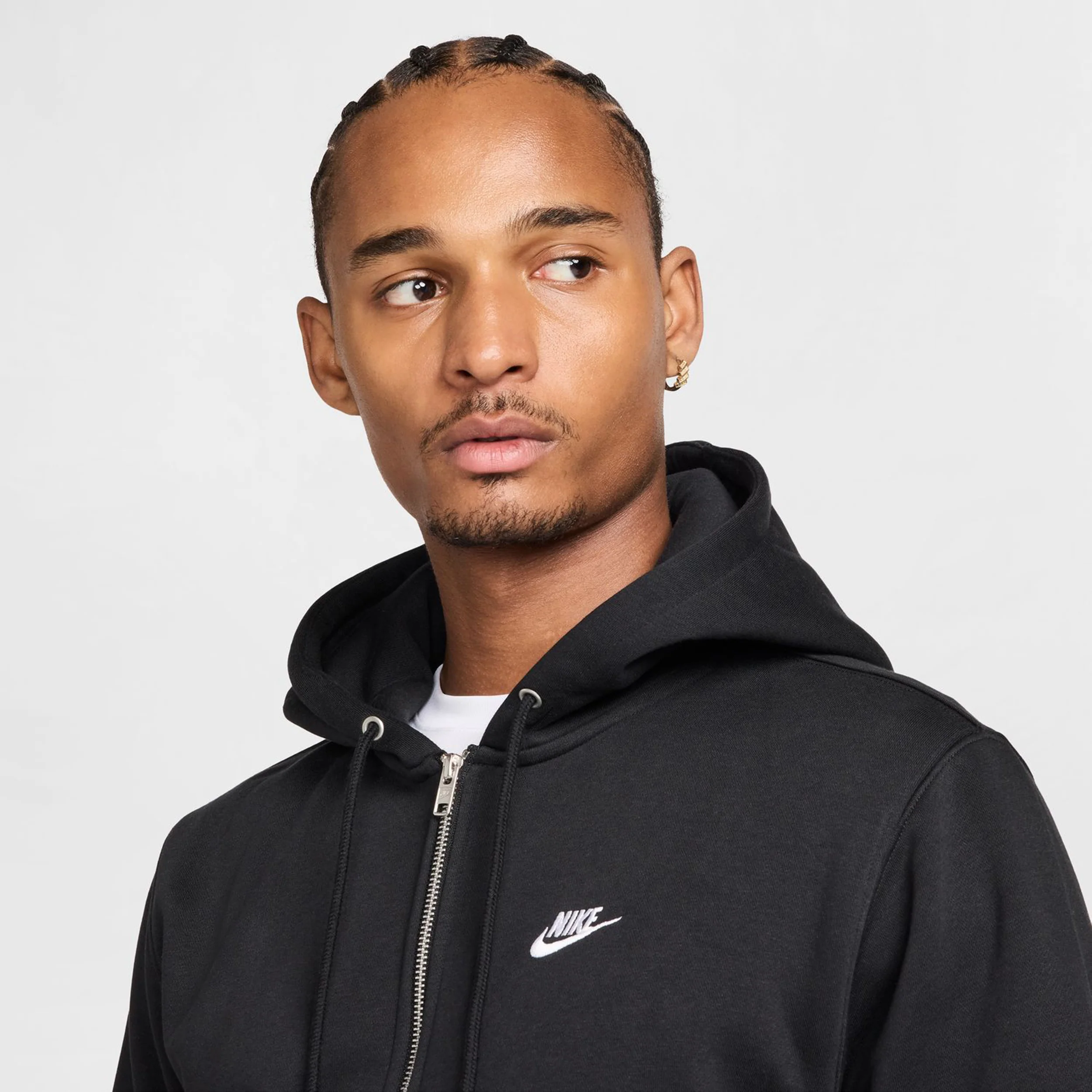 Club Bb Full-Zip Gilet En Coton Hommes-Noir - Image 3