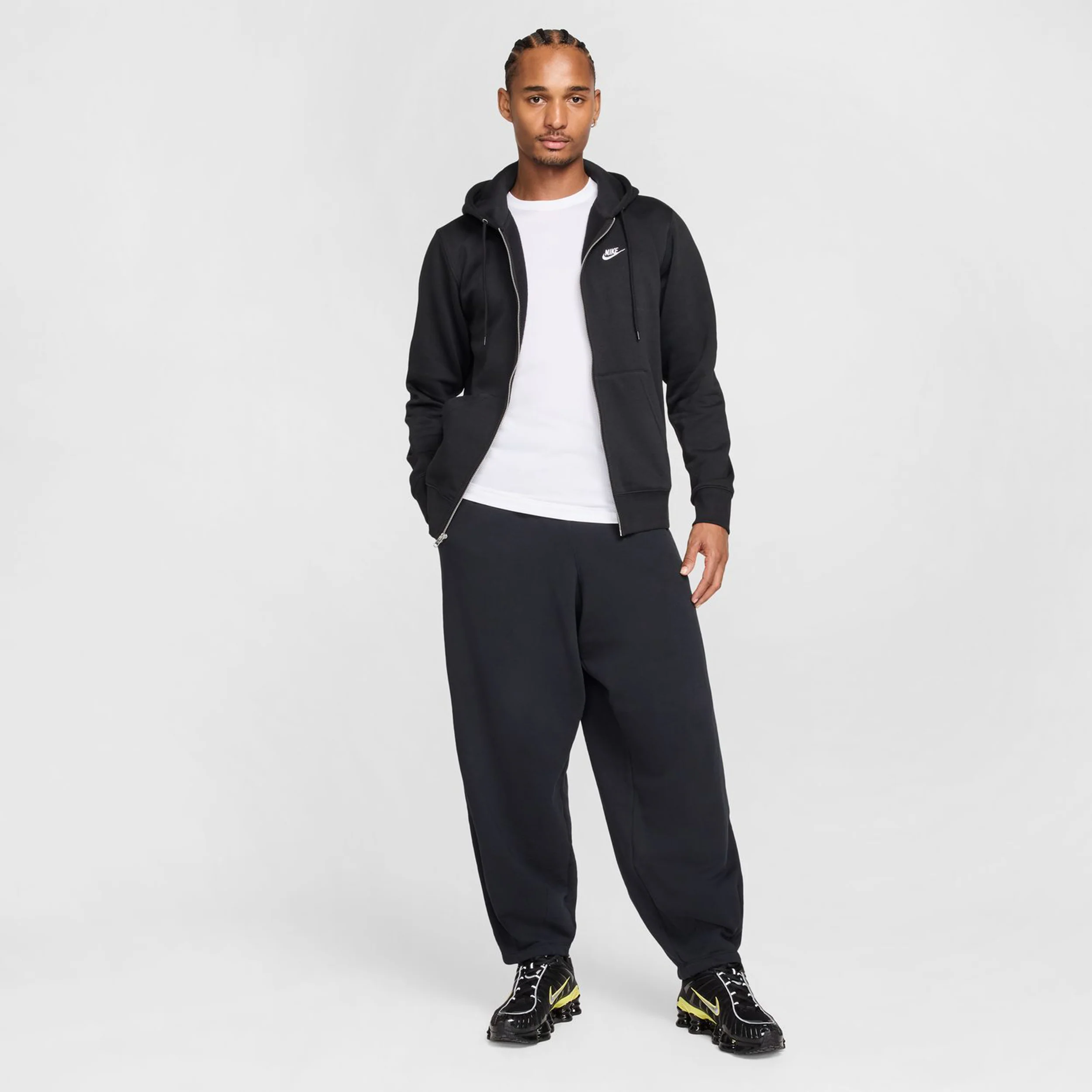 Club Bb Full-Zip Gilet En Coton Hommes-Noir - Image 6