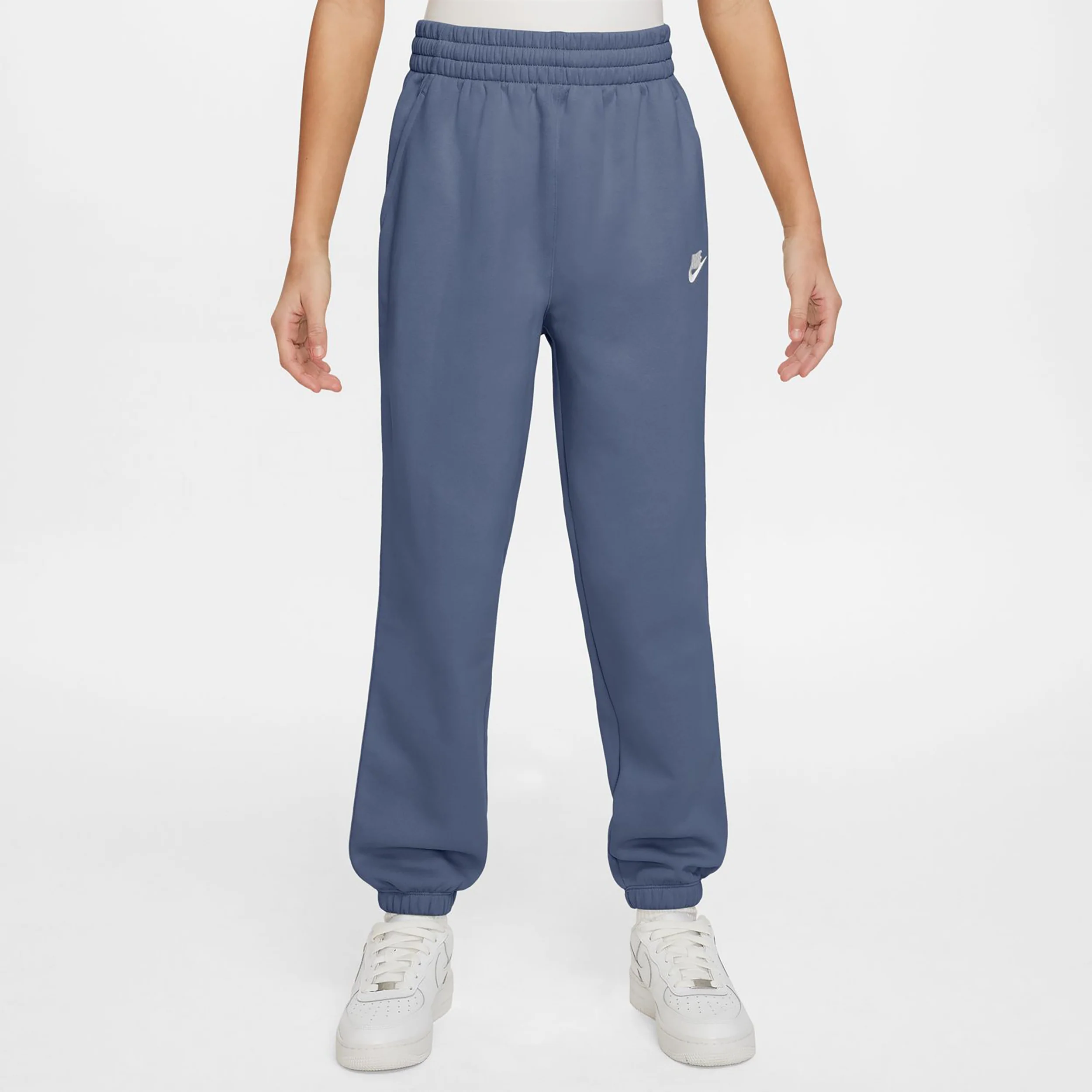 Club Fleece Loose Pantalon survêtement Filles - bleu gris, bleu gris