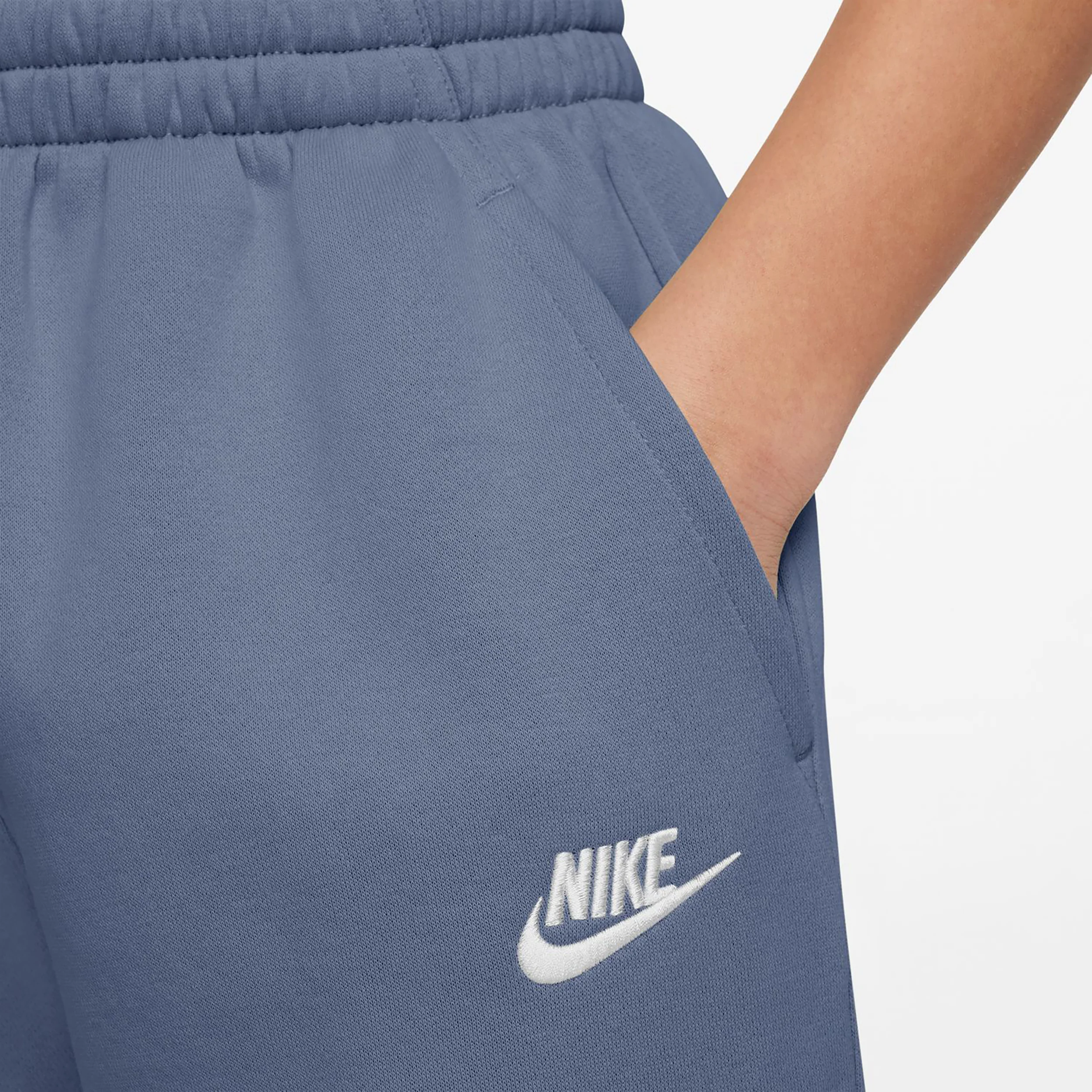 Club Fleece Loose Pantalon survêtement Filles - bleu gris, bleu gris - Image 3