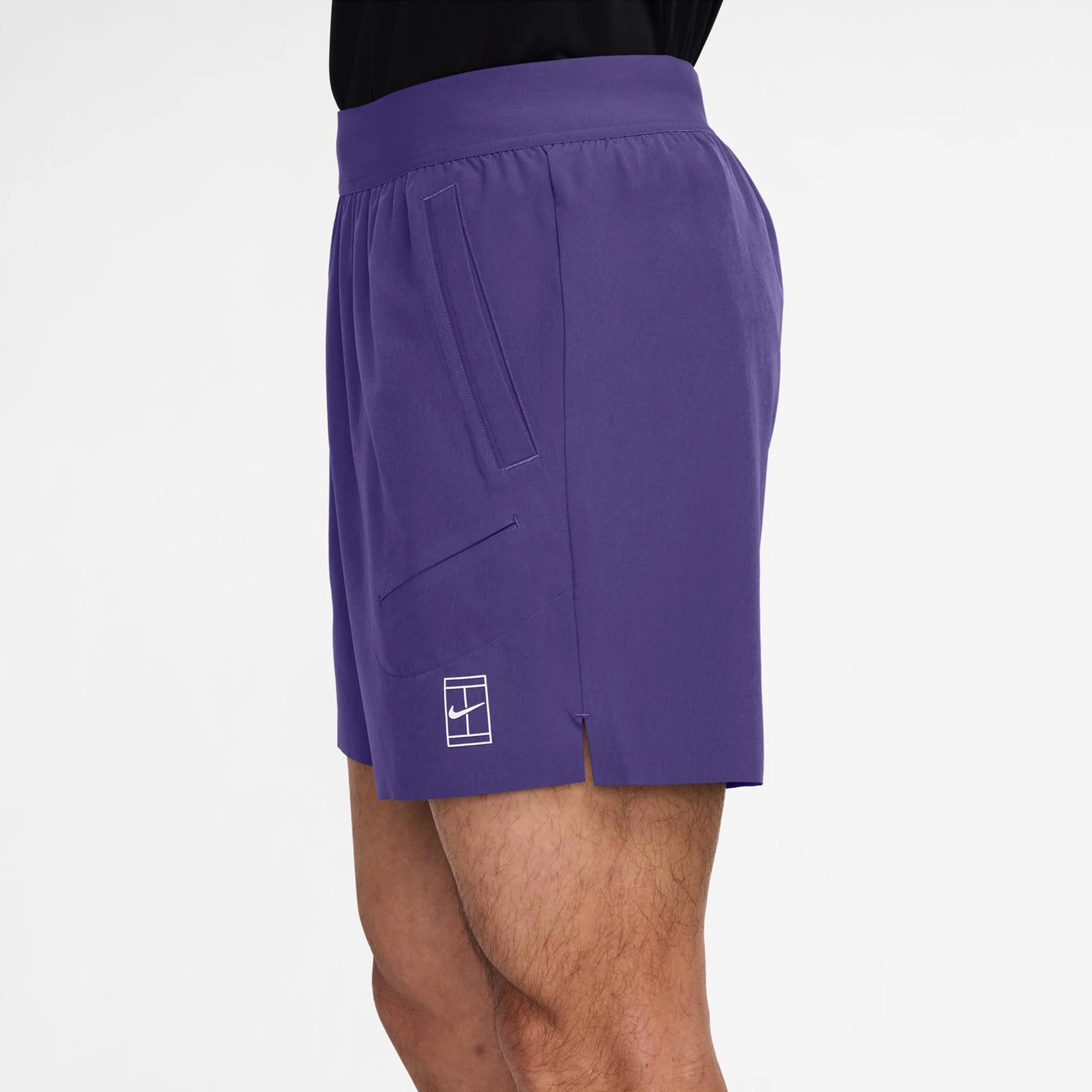 Court Dri-Fit Advantage 6in Shorts Hommes-Violet - Image 3