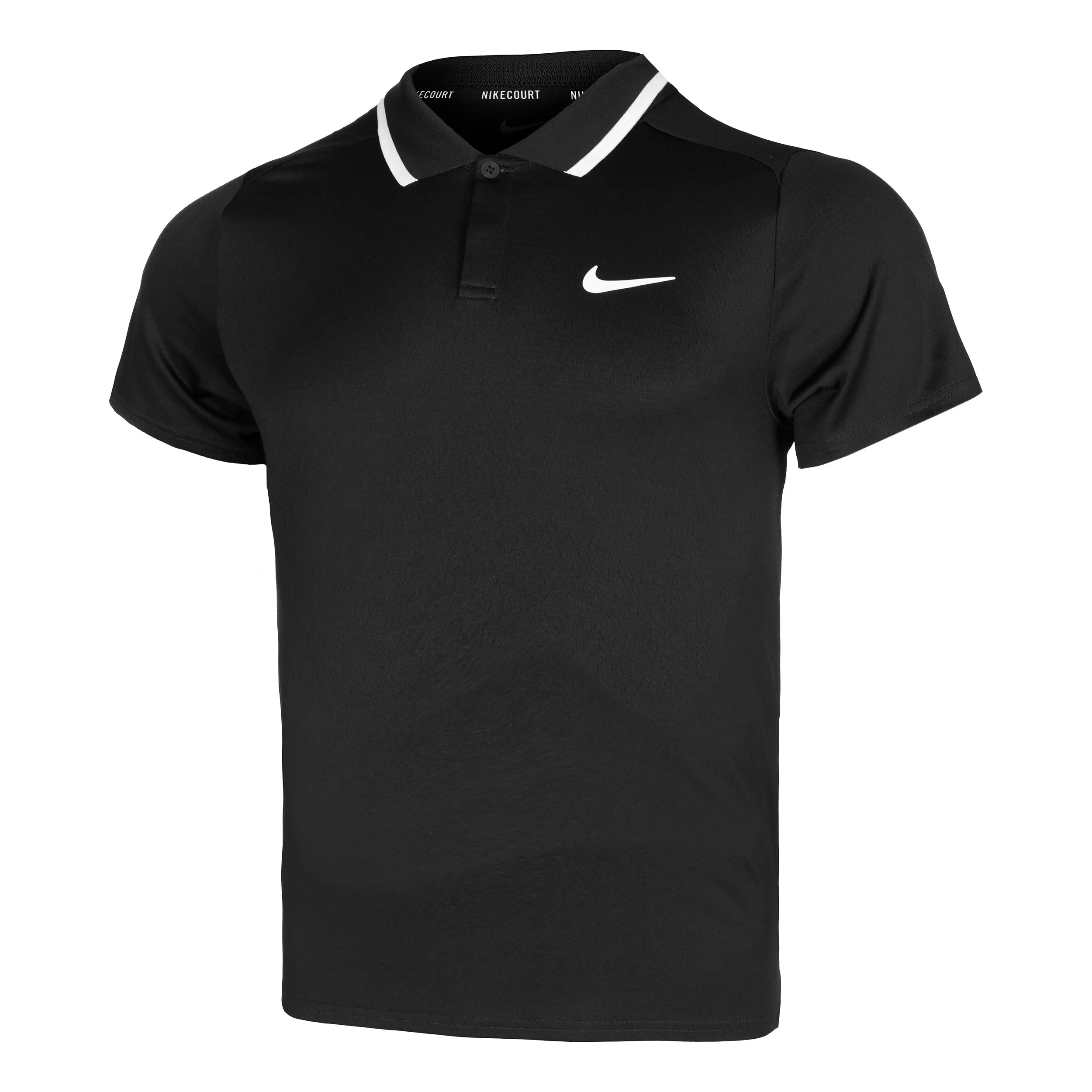 Court Dri-Fit Advantage Polo Hommes-Noir,Blanc