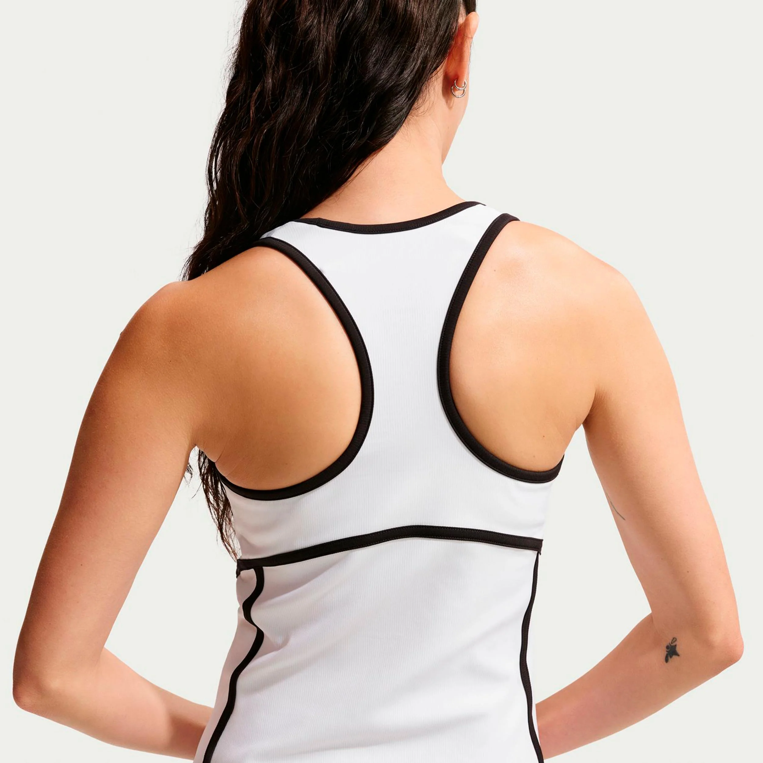 Court Dri-Fit Advantage Robe Femmes-blanc - Image 4