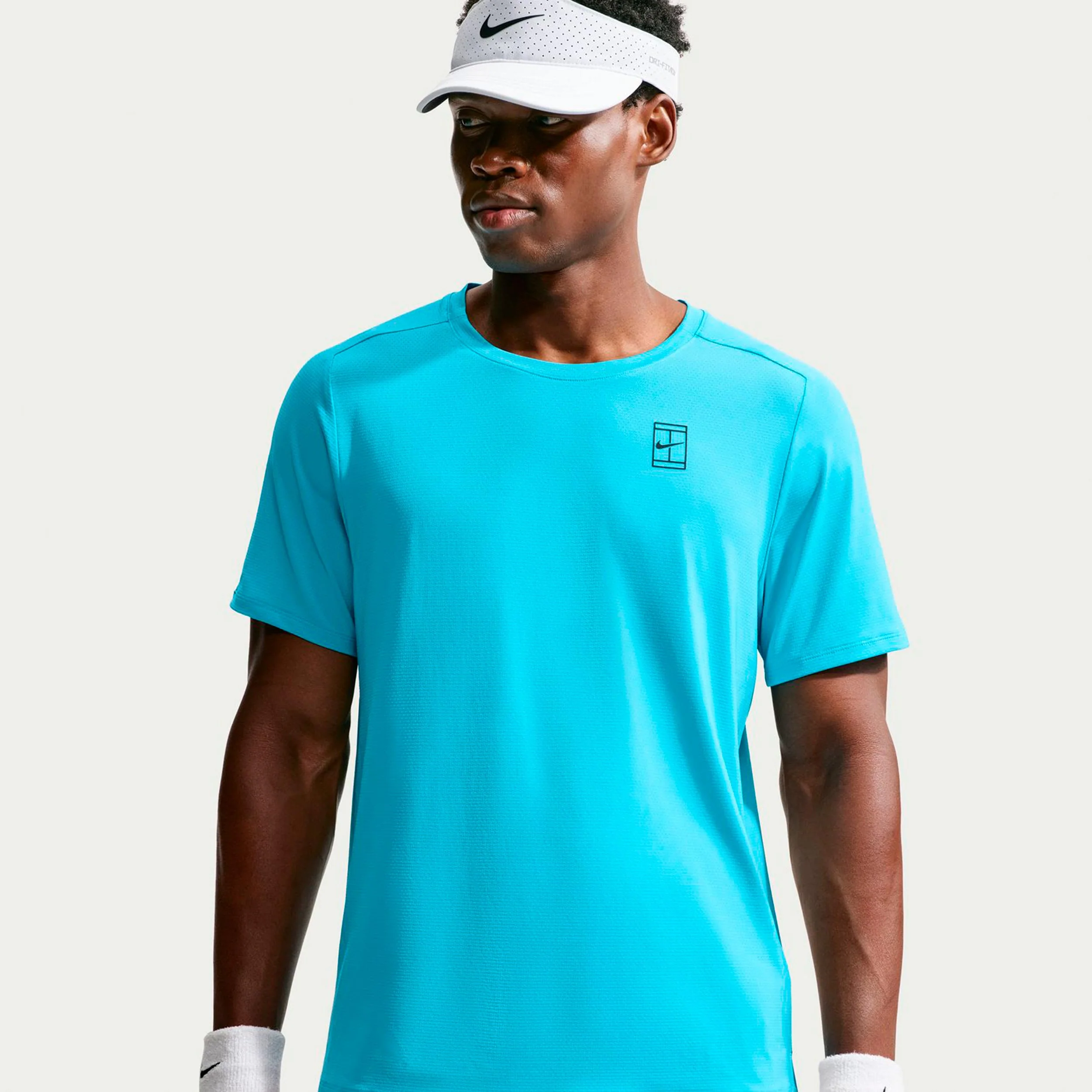 Court Dri-FIT Advantage T-shirt Hommes - bleu clair