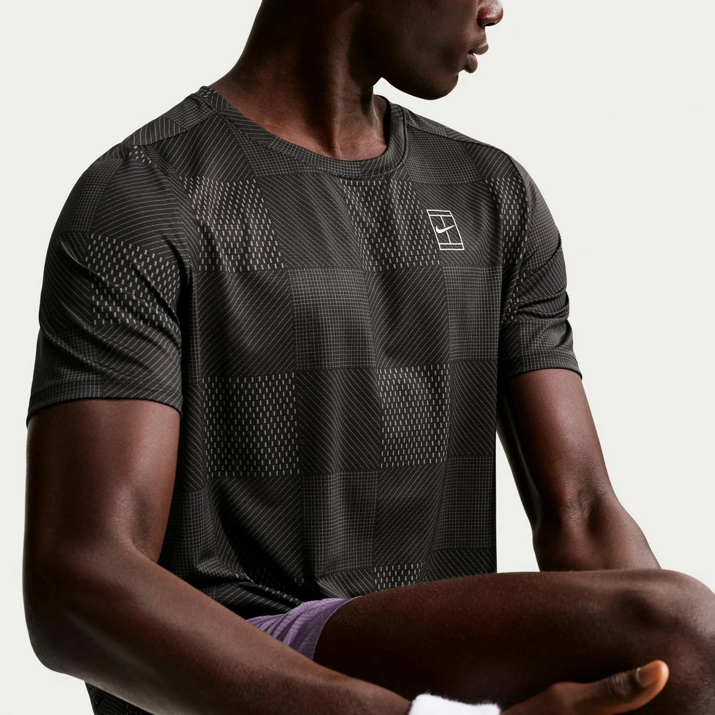 Court Dri-Fit Advantage T-shirt Hommes-noir - Image 5