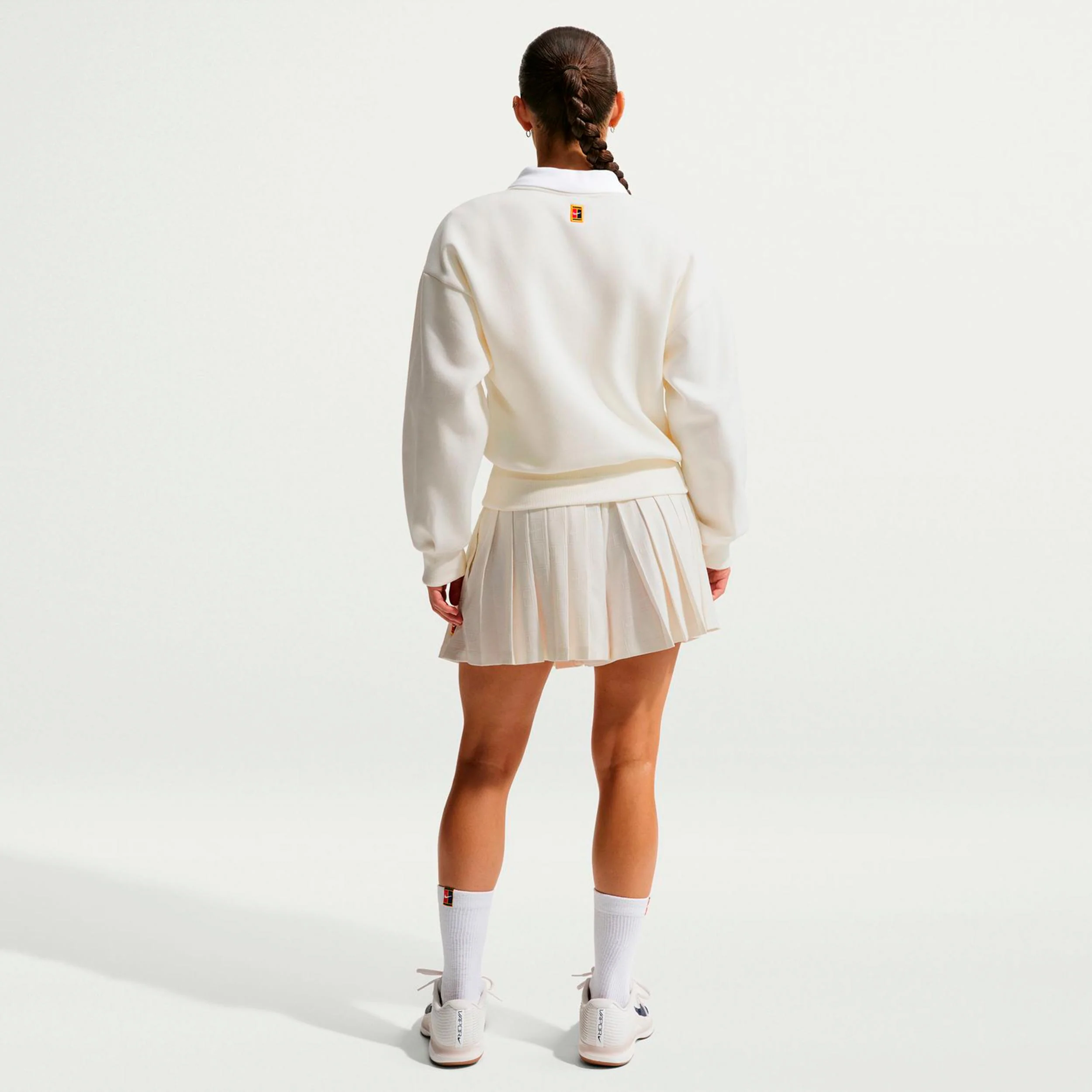 Court Dri-Fit High Rise Shorts Femmes-crème - Image 3