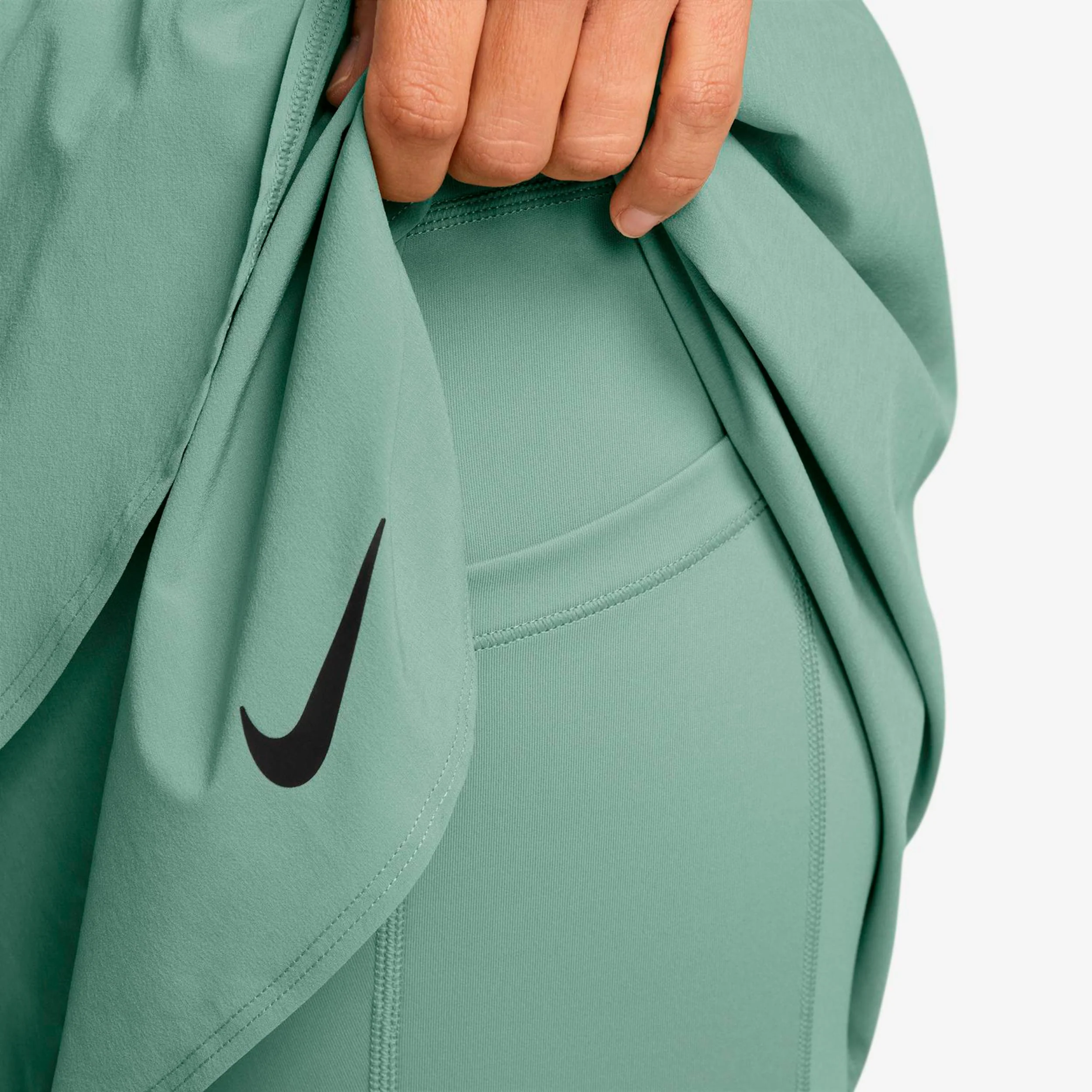 Court Dri-Fit Slam High Rise Woven Jupe Femmes - vert gris - Image 4
