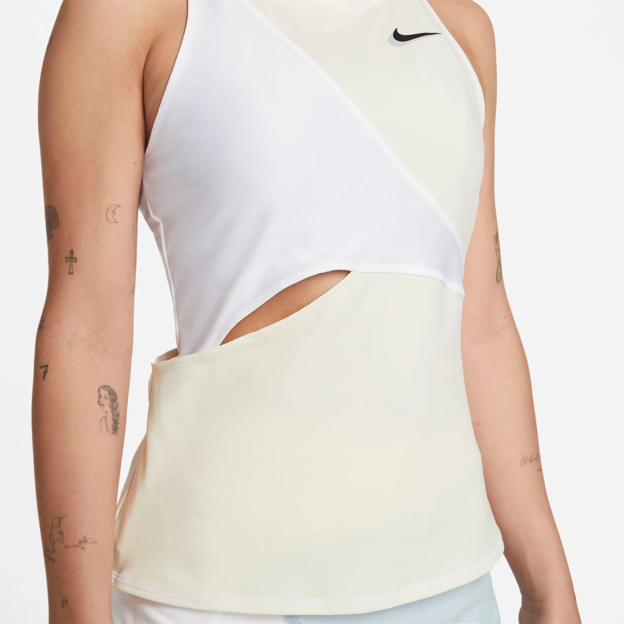 Court Dri-Fit Slam NT PS Débardeur Tank Top Femmes-Crème,Blanc - Image 5