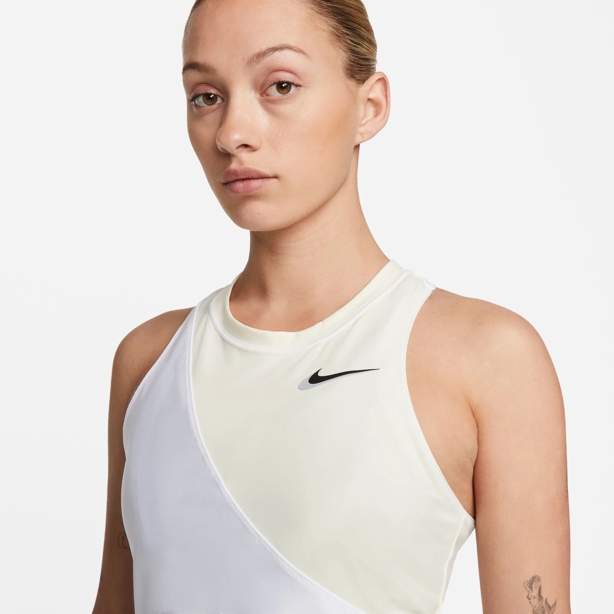 Court Dri-Fit Slam NT PS Débardeur Tank Top Femmes-Crème,Blanc - Image 7