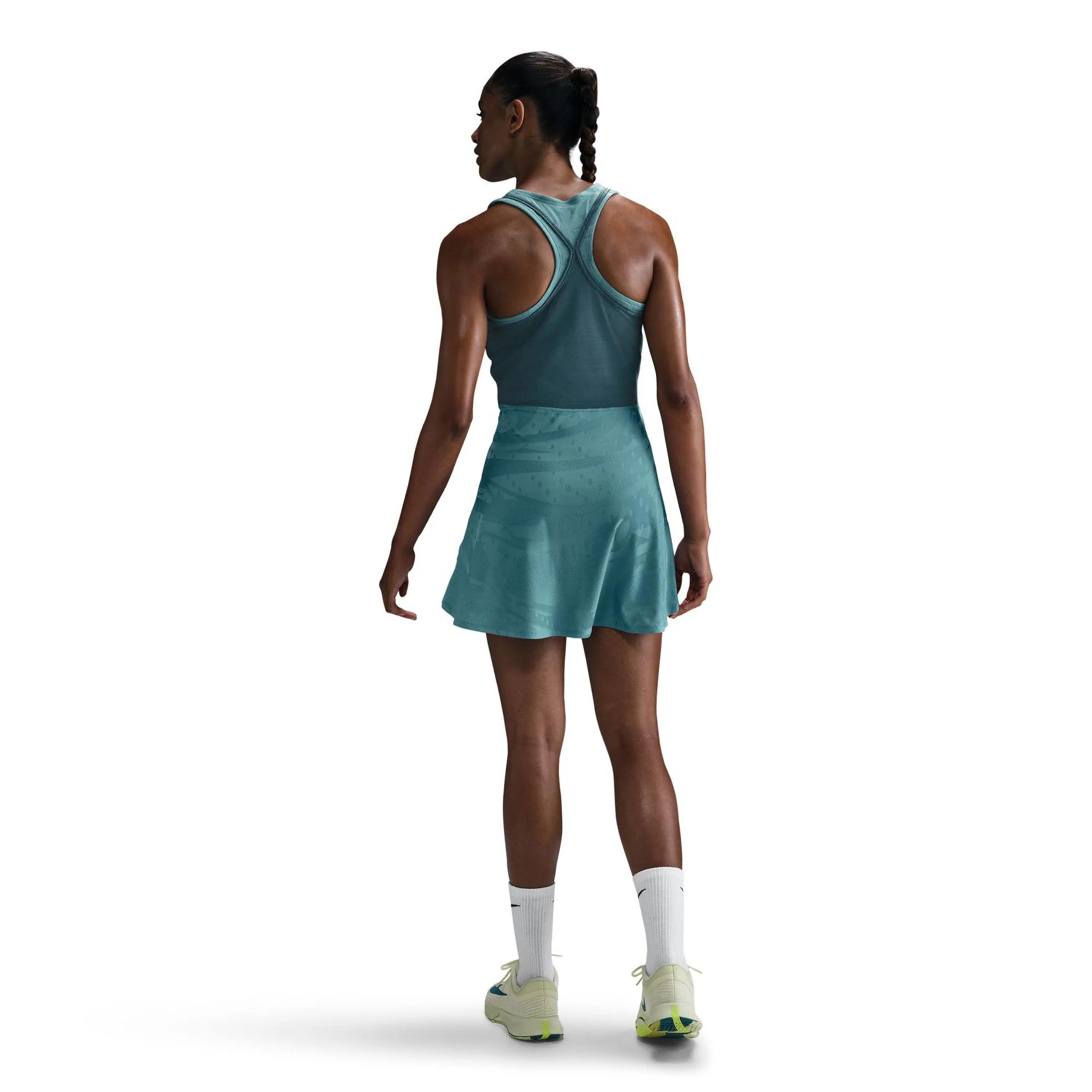 Court Dri-Fit Slam Robe Femmes-Bleu Petrol - Image 5