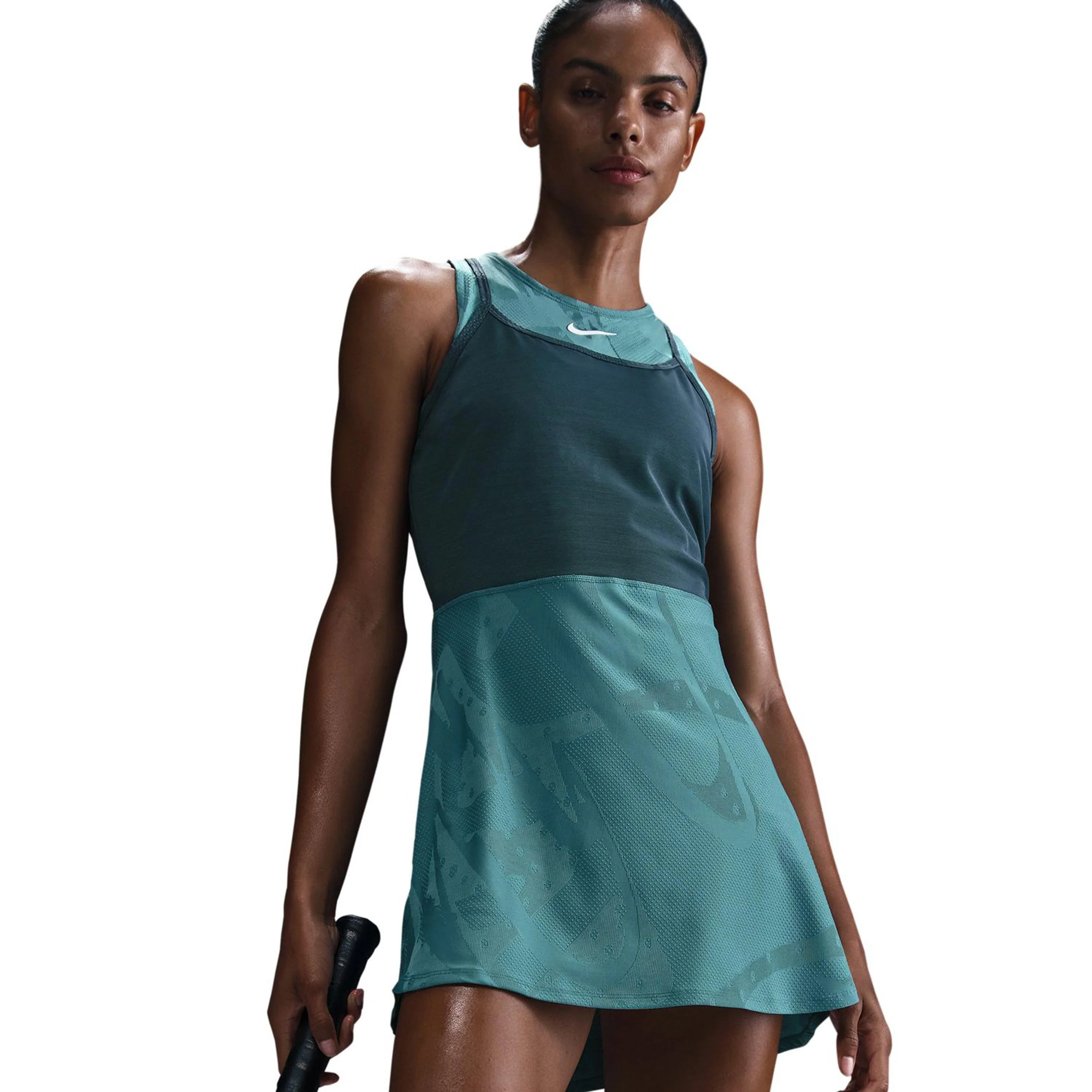 Court Dri-Fit Slam Robe Femmes-Bleu Petrol - Image 6