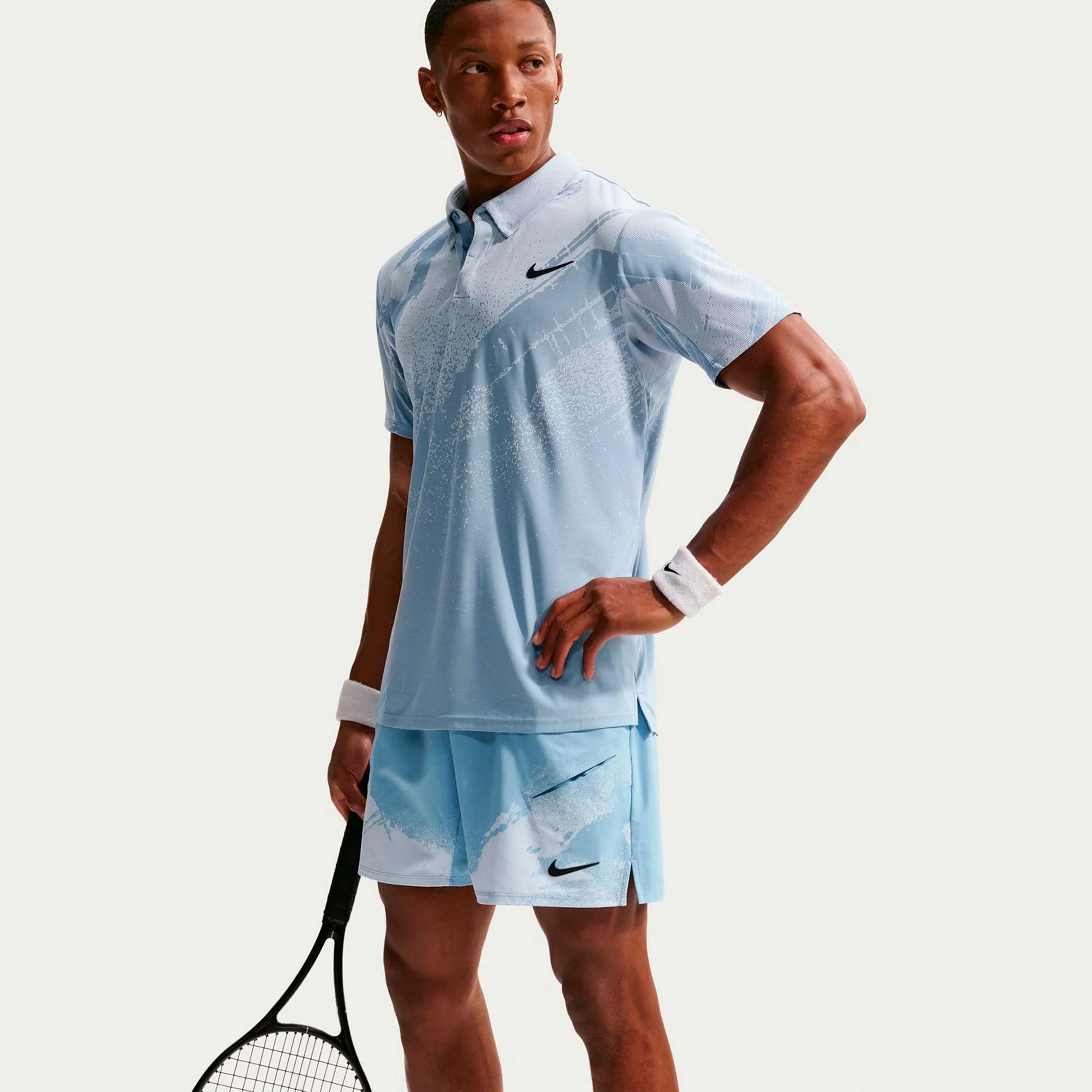 Court Dri-Fit Slam Shorts Hommes - bleu clair - Image 7