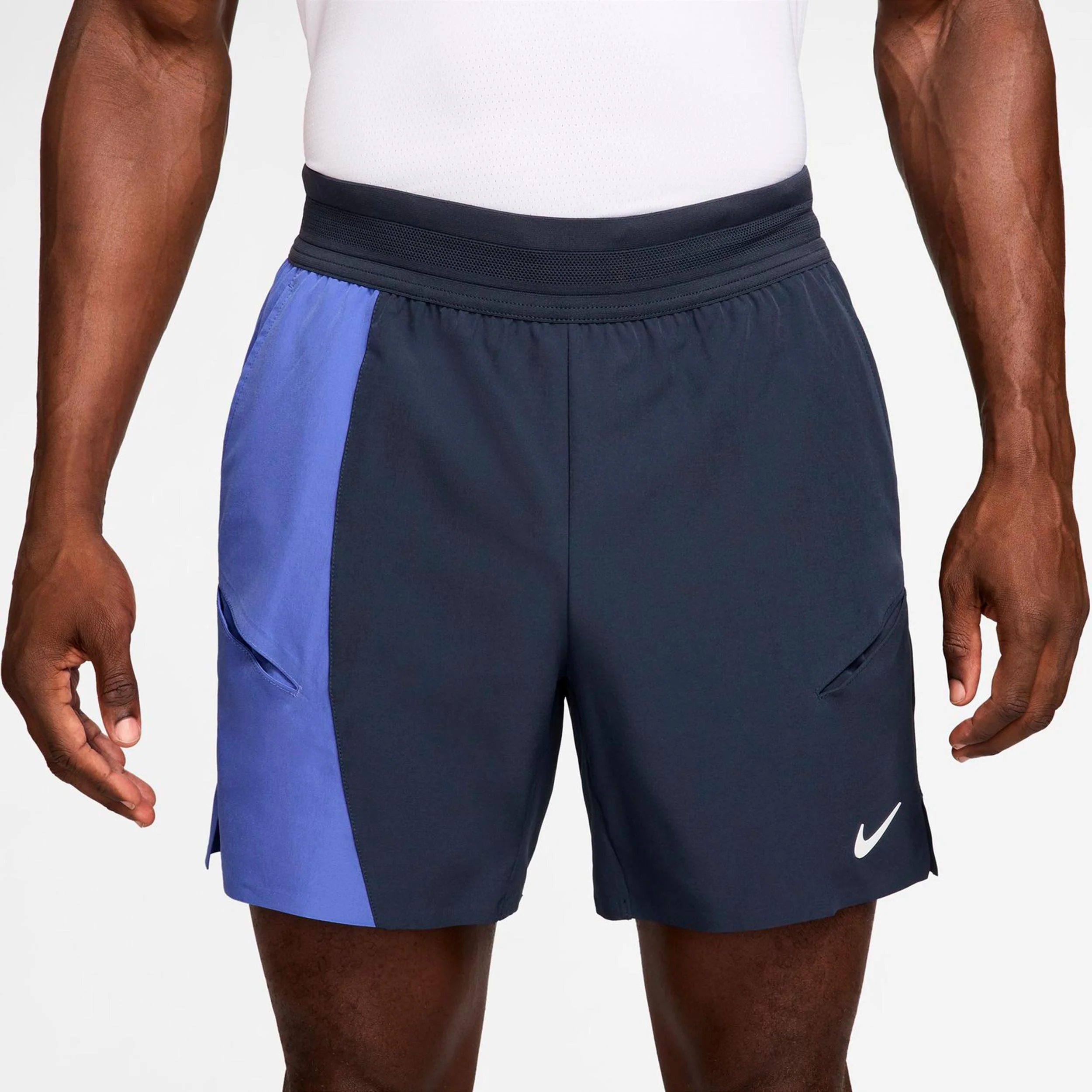 Court Dri-Fit Slam Shorts Hommes-bleu foncé, bleu