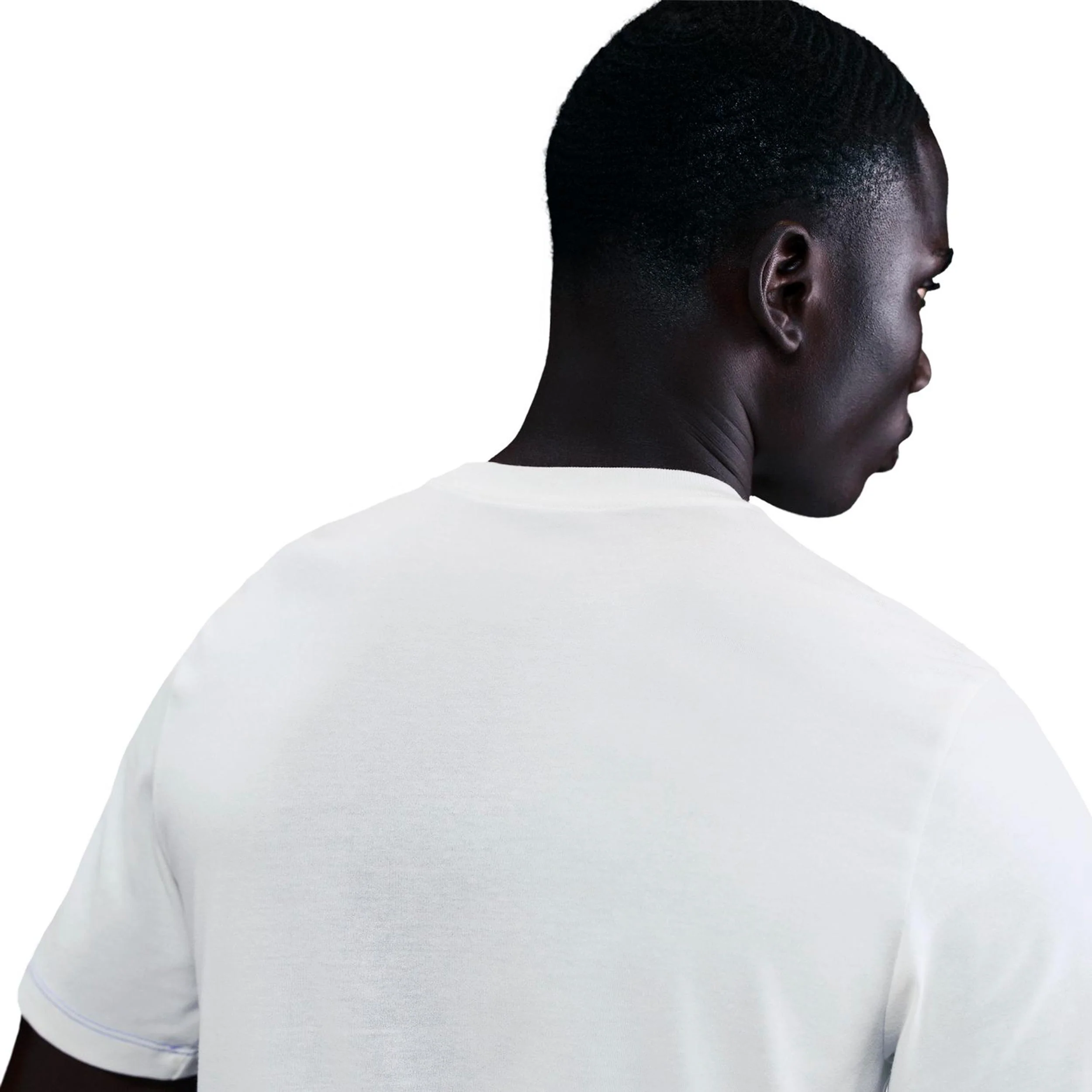 Court Dri-Fit T-shirt Hommes-crème, bleu - Image 5