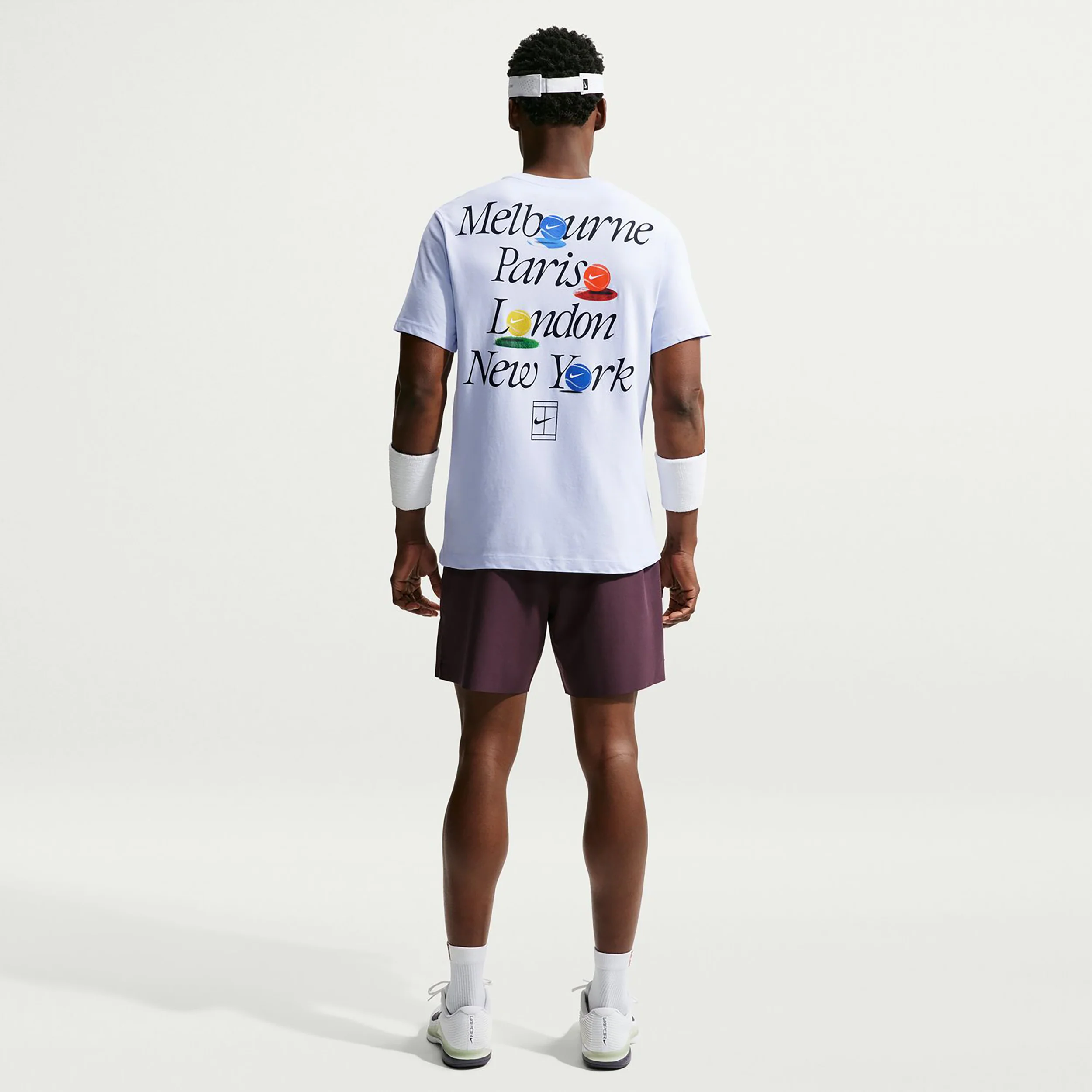 Court Dri-Fit T-shirt Hommes - lilas - Image 2
