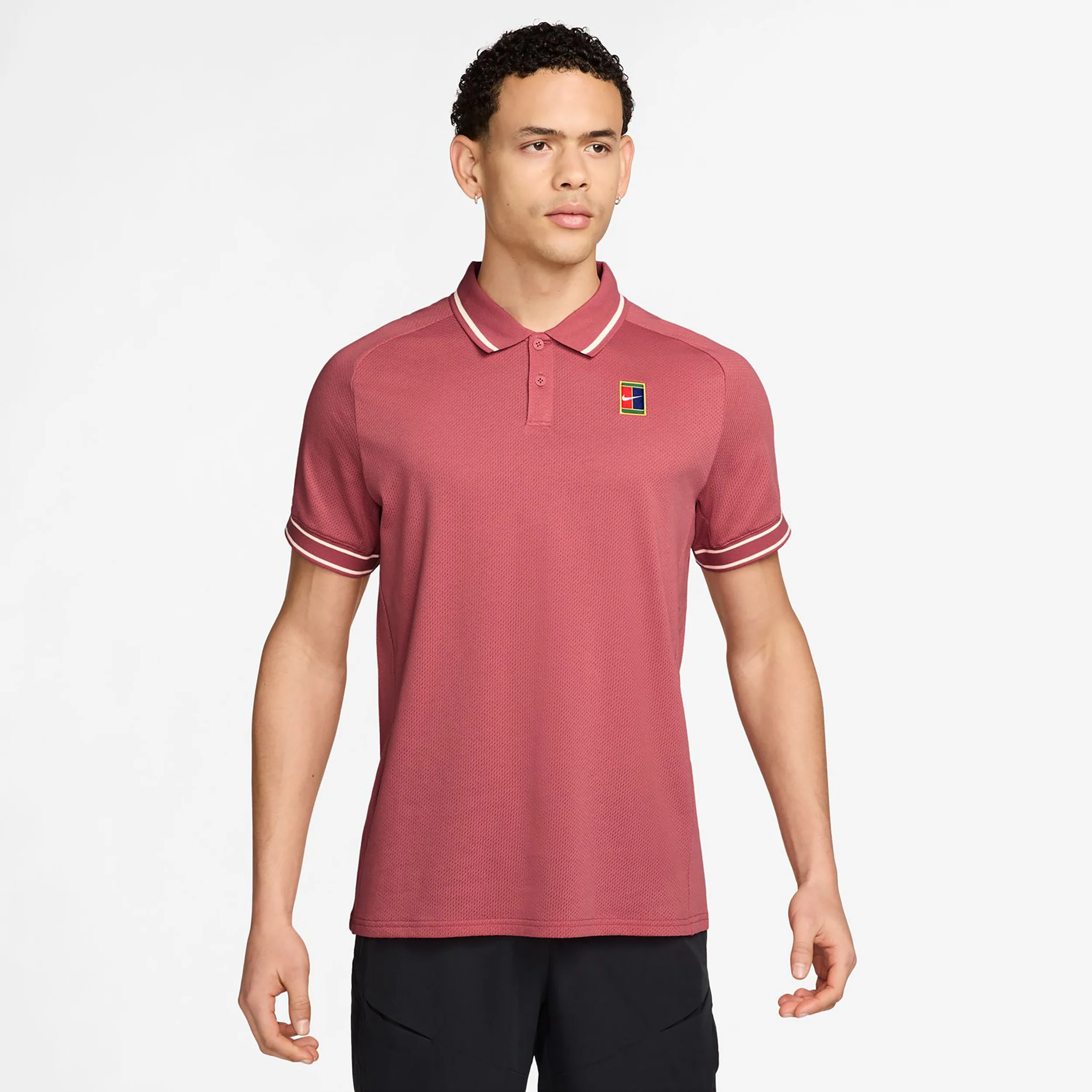 Court Heritage Polo Hommes-rouge
