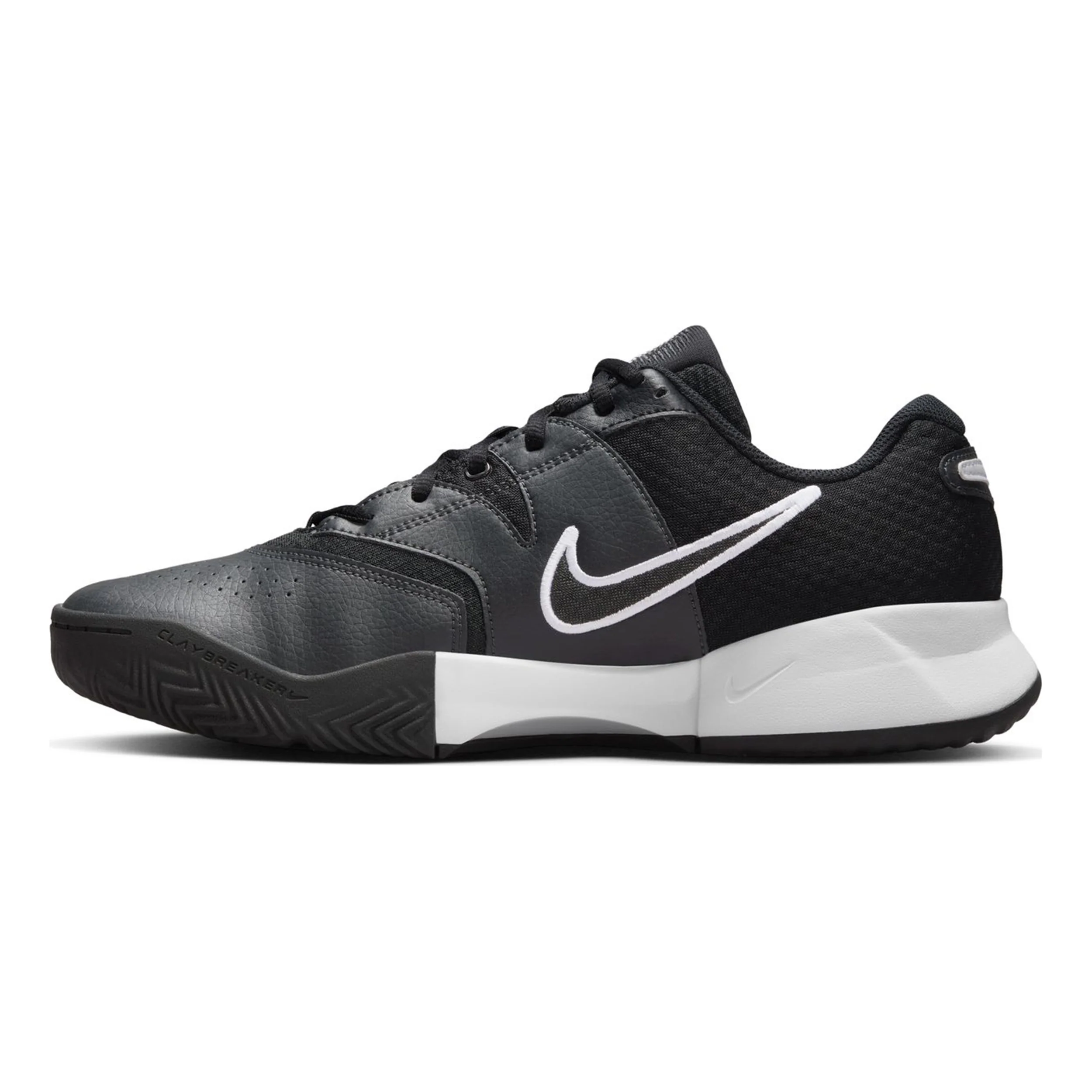 Court Lite 4 Chaussure Terre Battue Hommes-Noir,Blanc - Image 2
