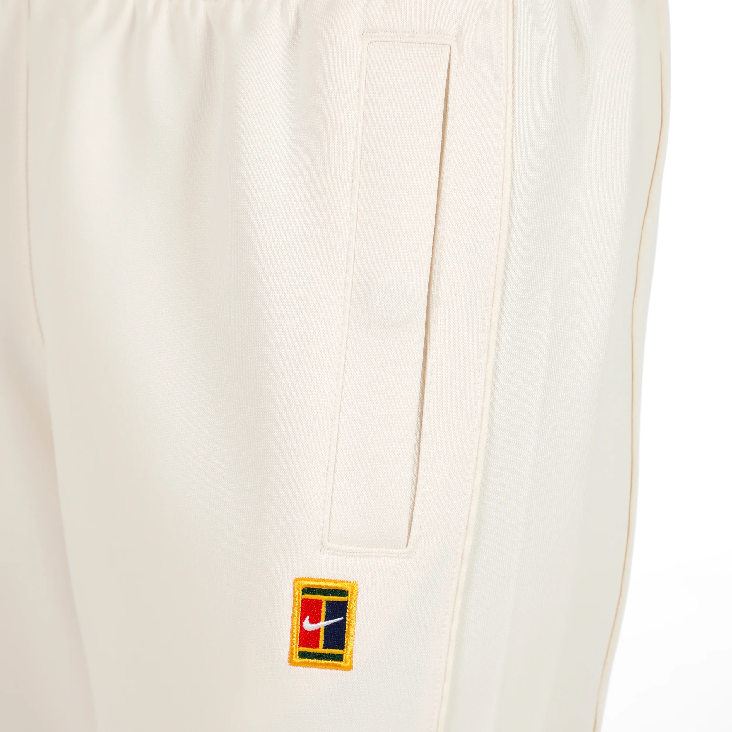 Court Polyknit High Rise Pantalon Survêtement Femmes-Crème - Image 3