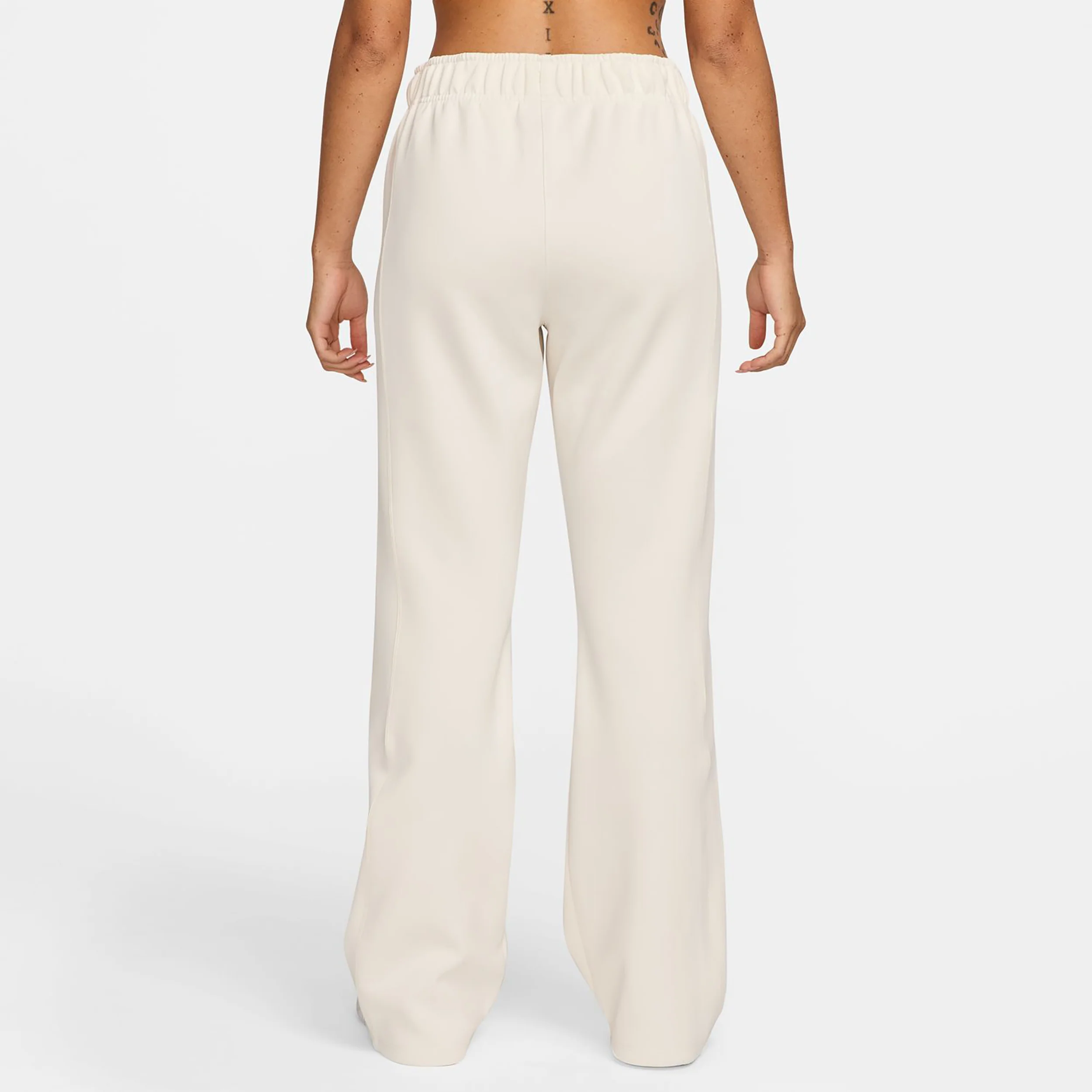 Court Polyknit High Rise Pantalon Survêtement Femmes-Crème - Image 5
