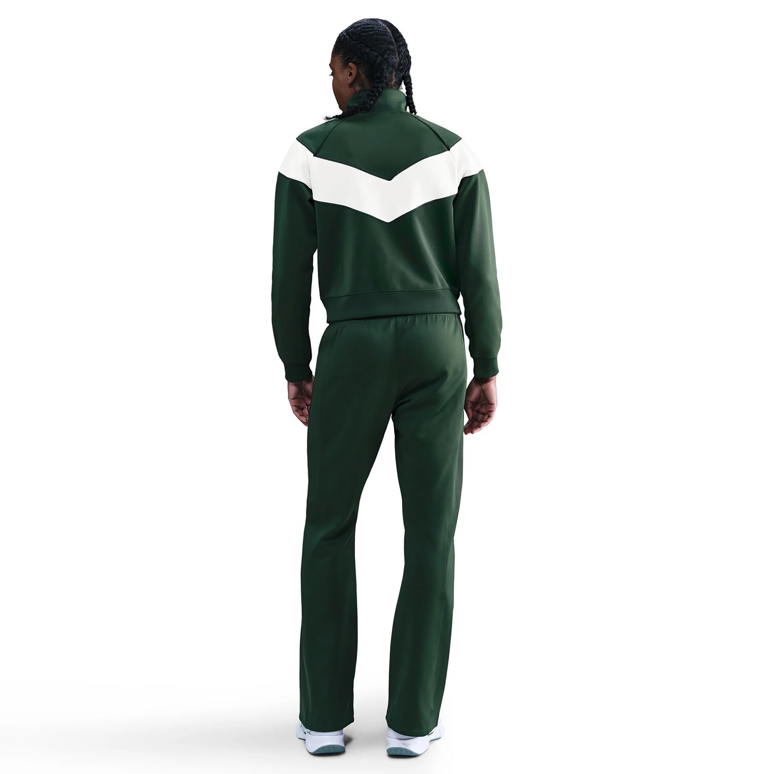 Court Polyknit High Rise Pantalon survêtement Femmes-vert foncé - Image 2