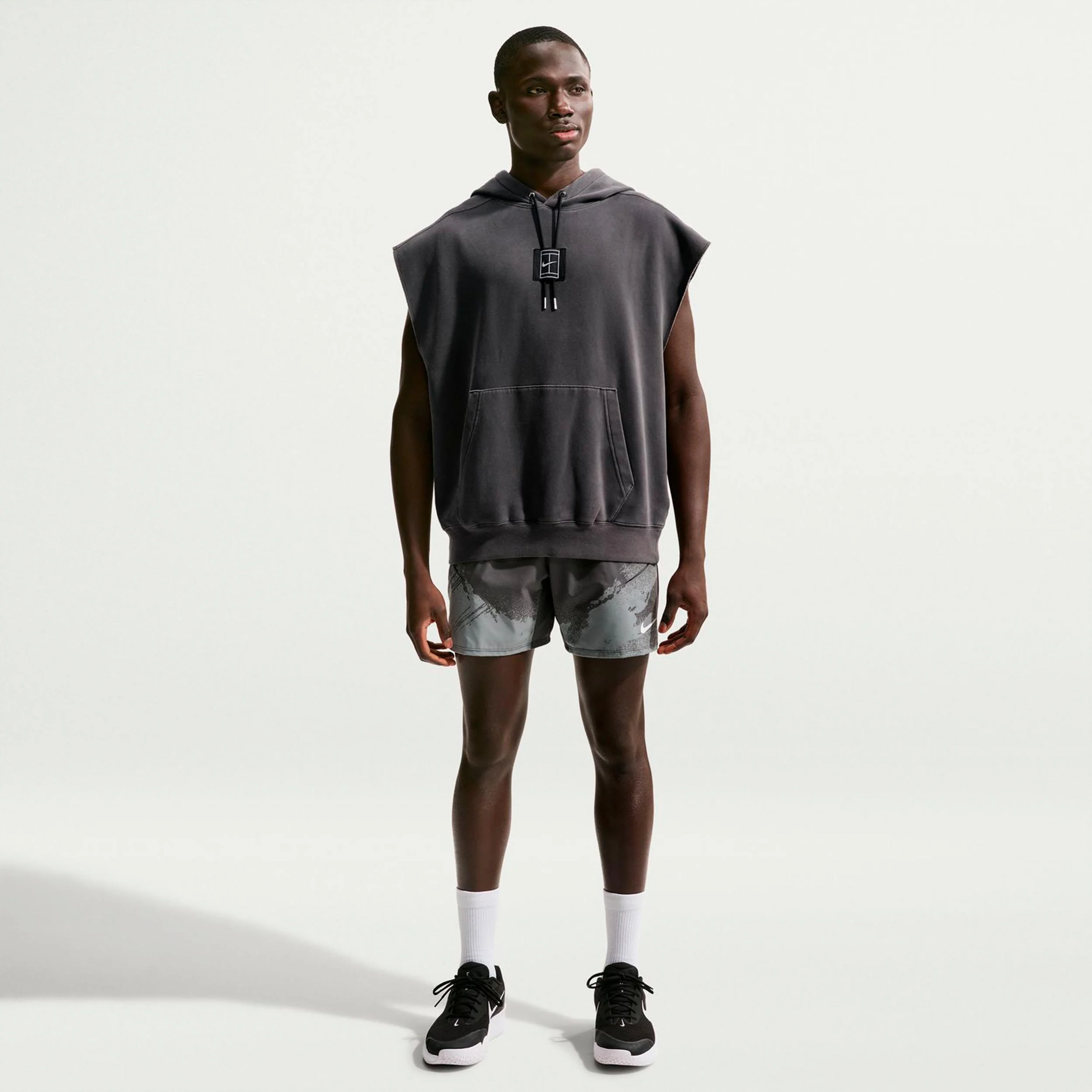 Court Slam Sweat à capuche Hommes - anthracite - Image 5