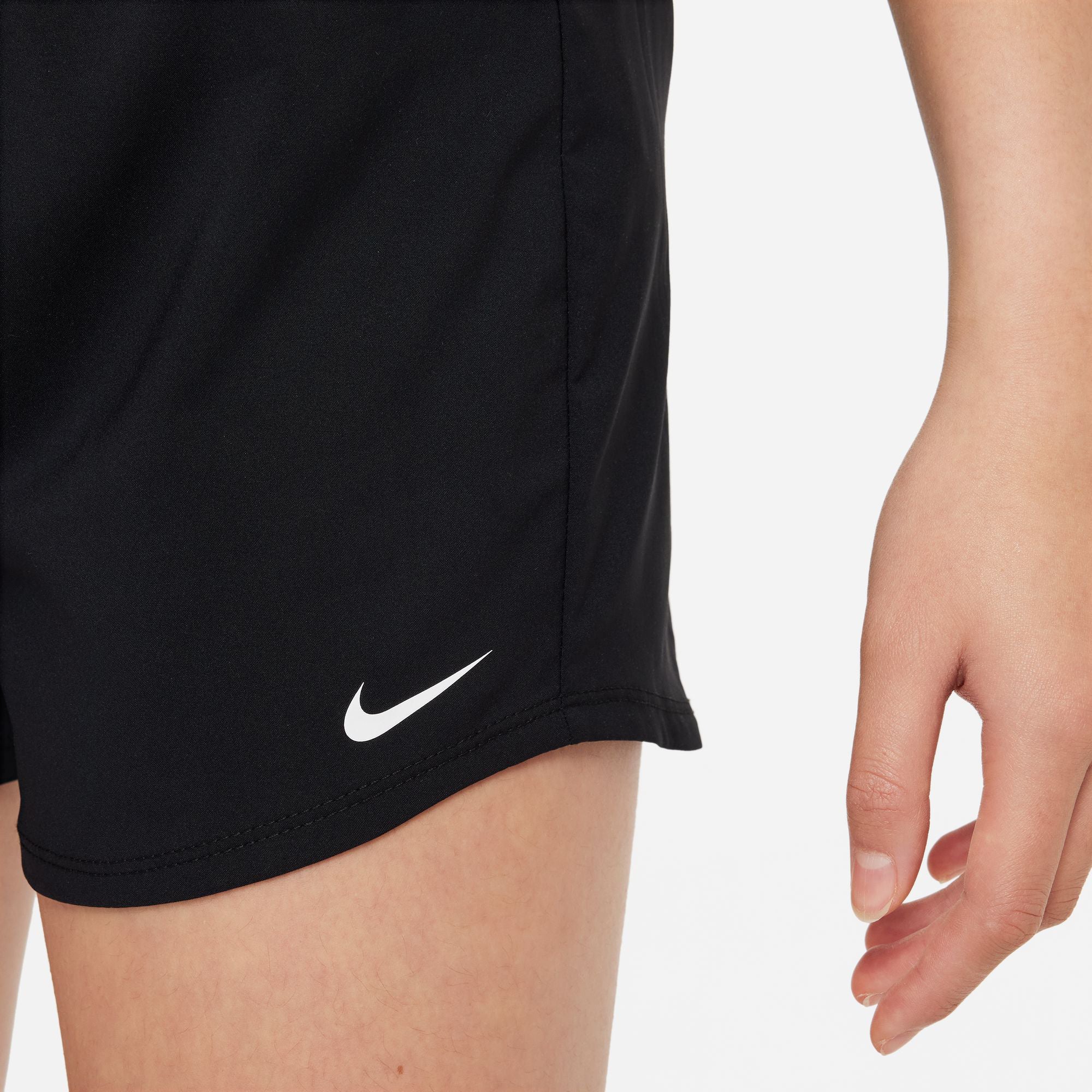 Dri-Fit Big Kids High Waisted Woven Shorts Filles-Noir - Image 7