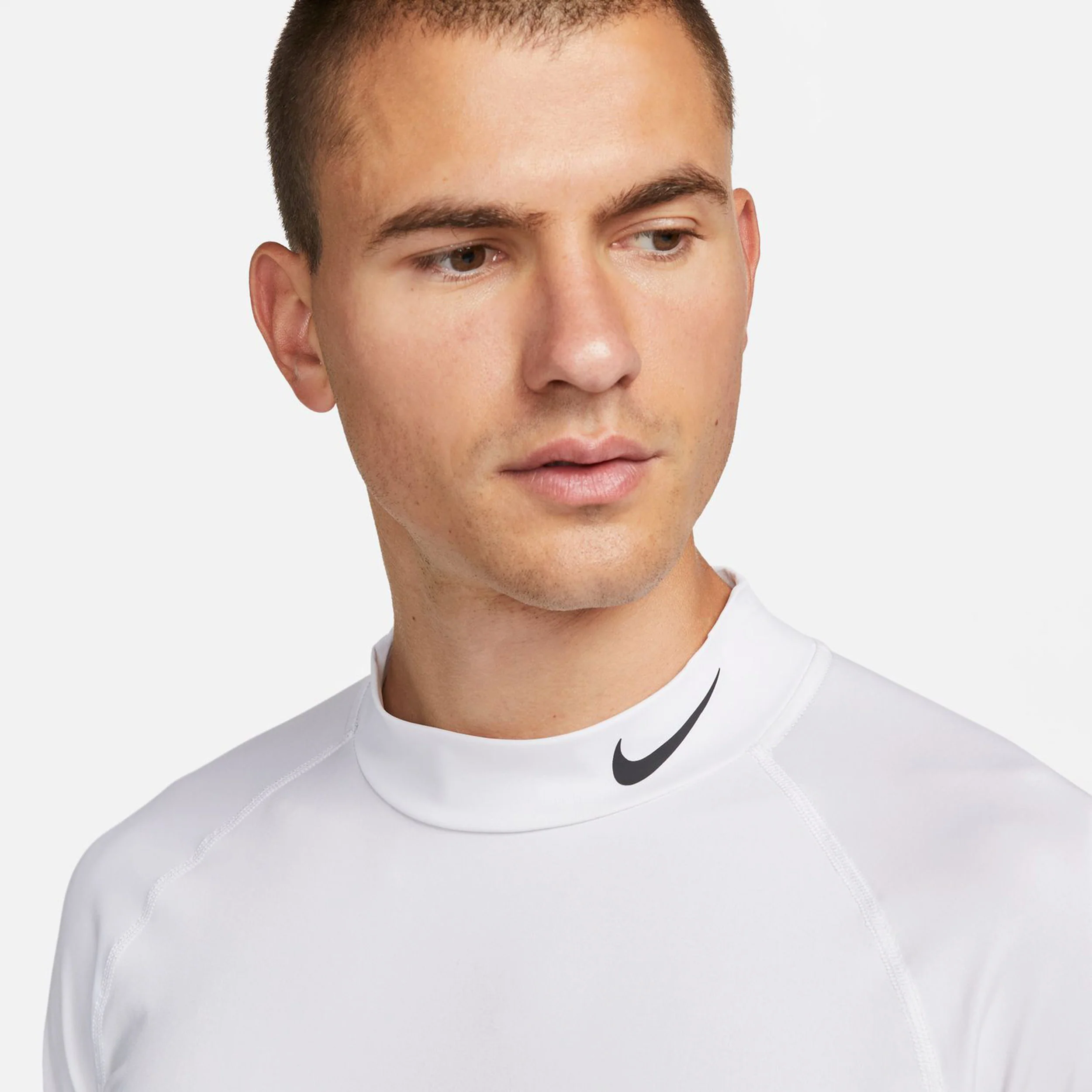 Dri-Fit Haut Manches Longues Hommes-Blanc - Image 8