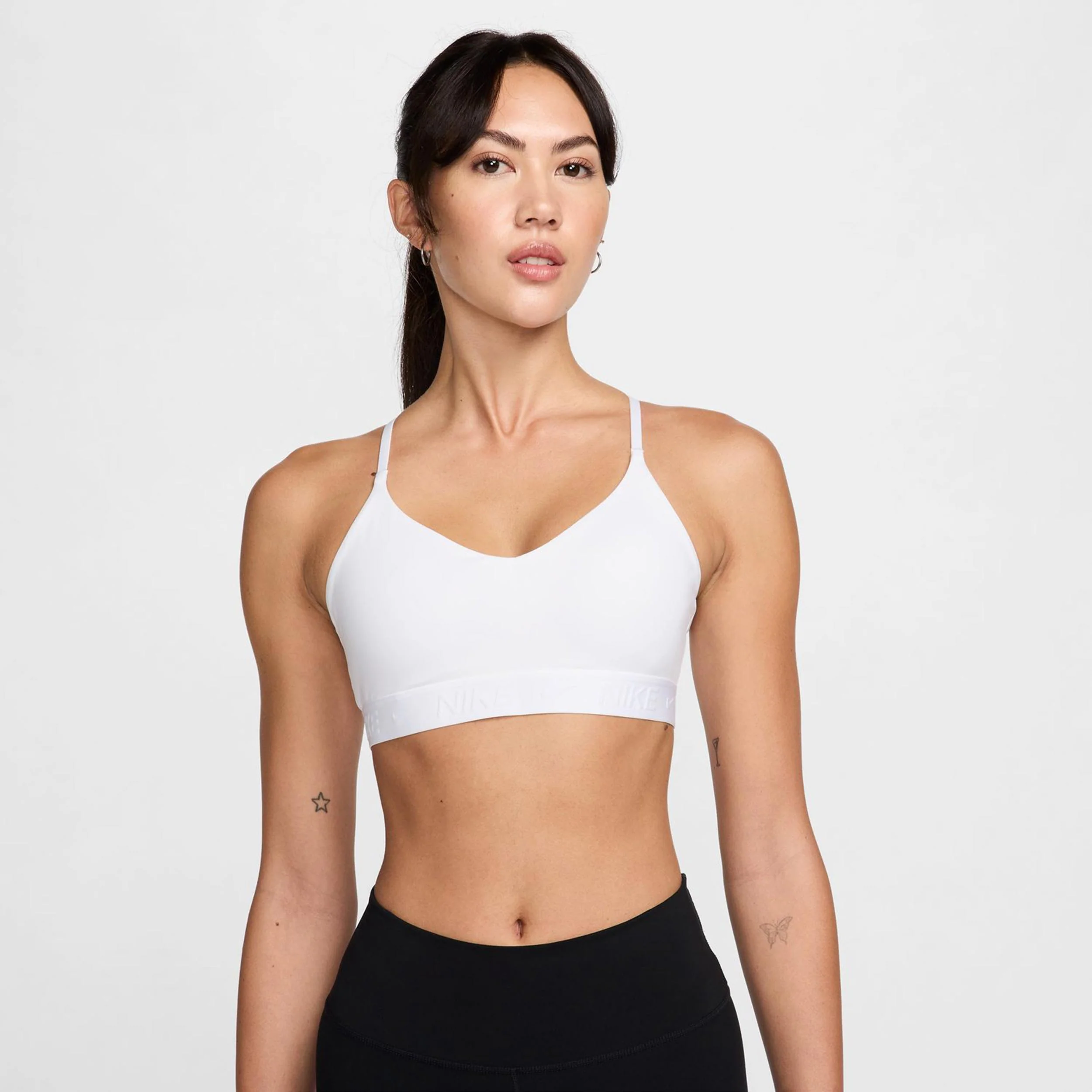 Dri-Fit INDY LGT Support Soutien-gorge sport Femmes-blanc - Image 4