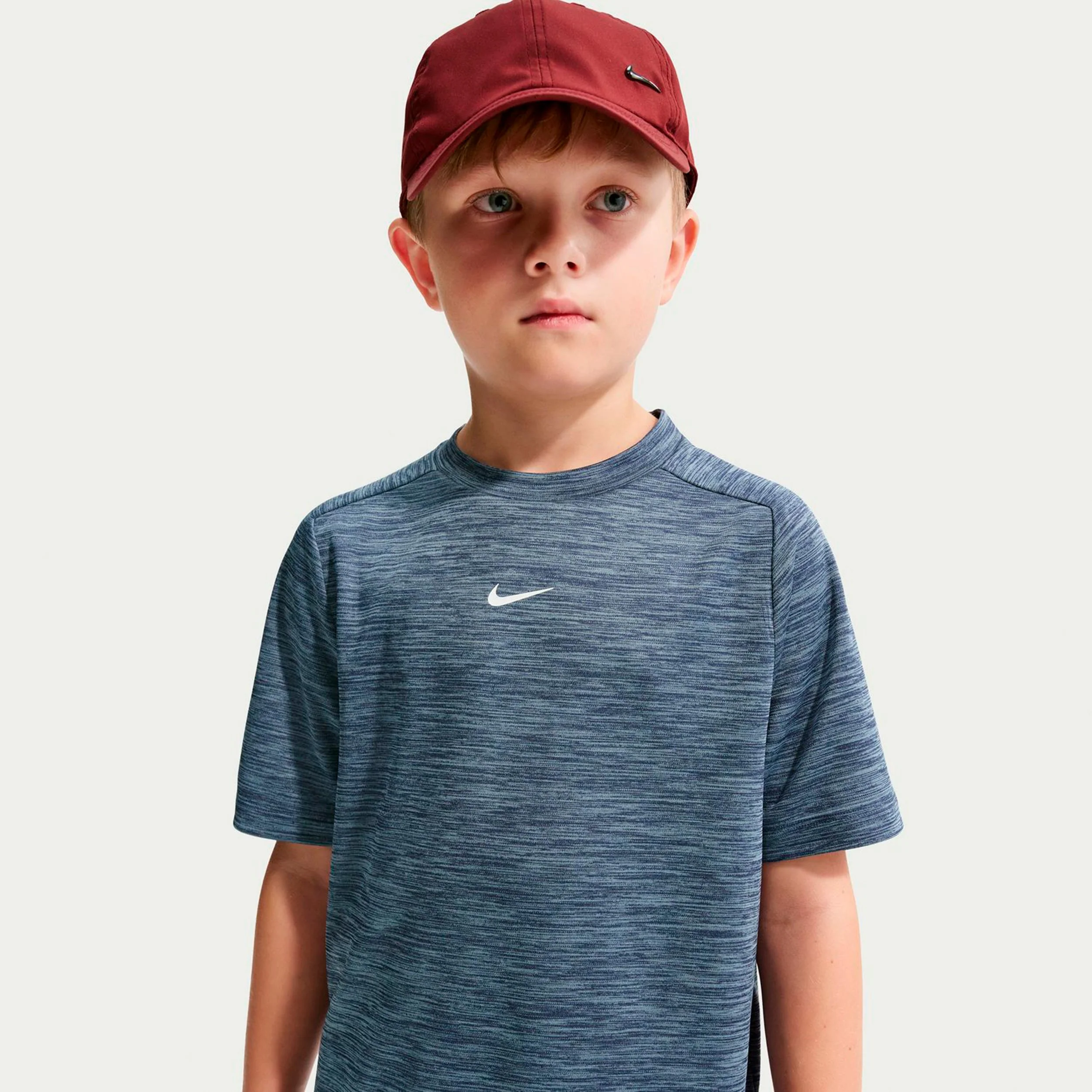 Dri-FIT Multi Heather T-shirt Enfants - bleu foncé - Image 4