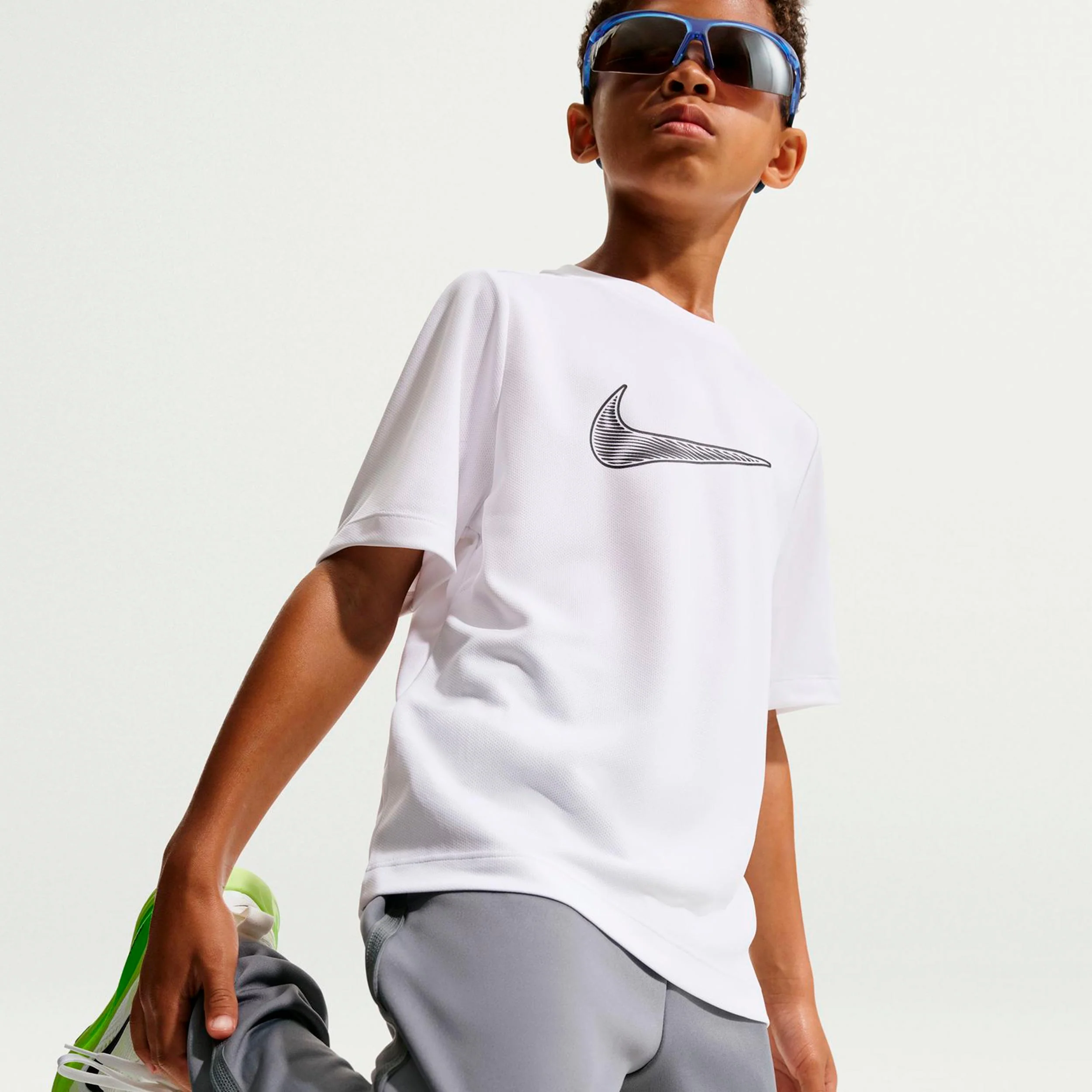 Dri-Fit Multi T-shirt Garçons-blanc - Image 5