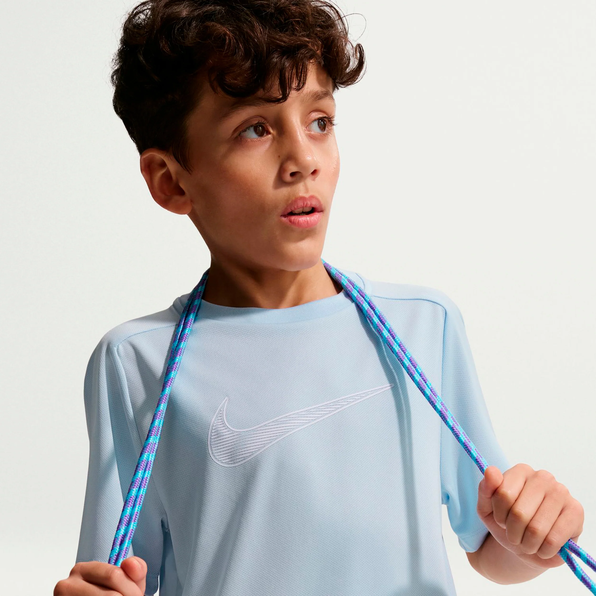Dri-Fit Multi T-shirt Garçons - bleu clair, blanc - Image 5