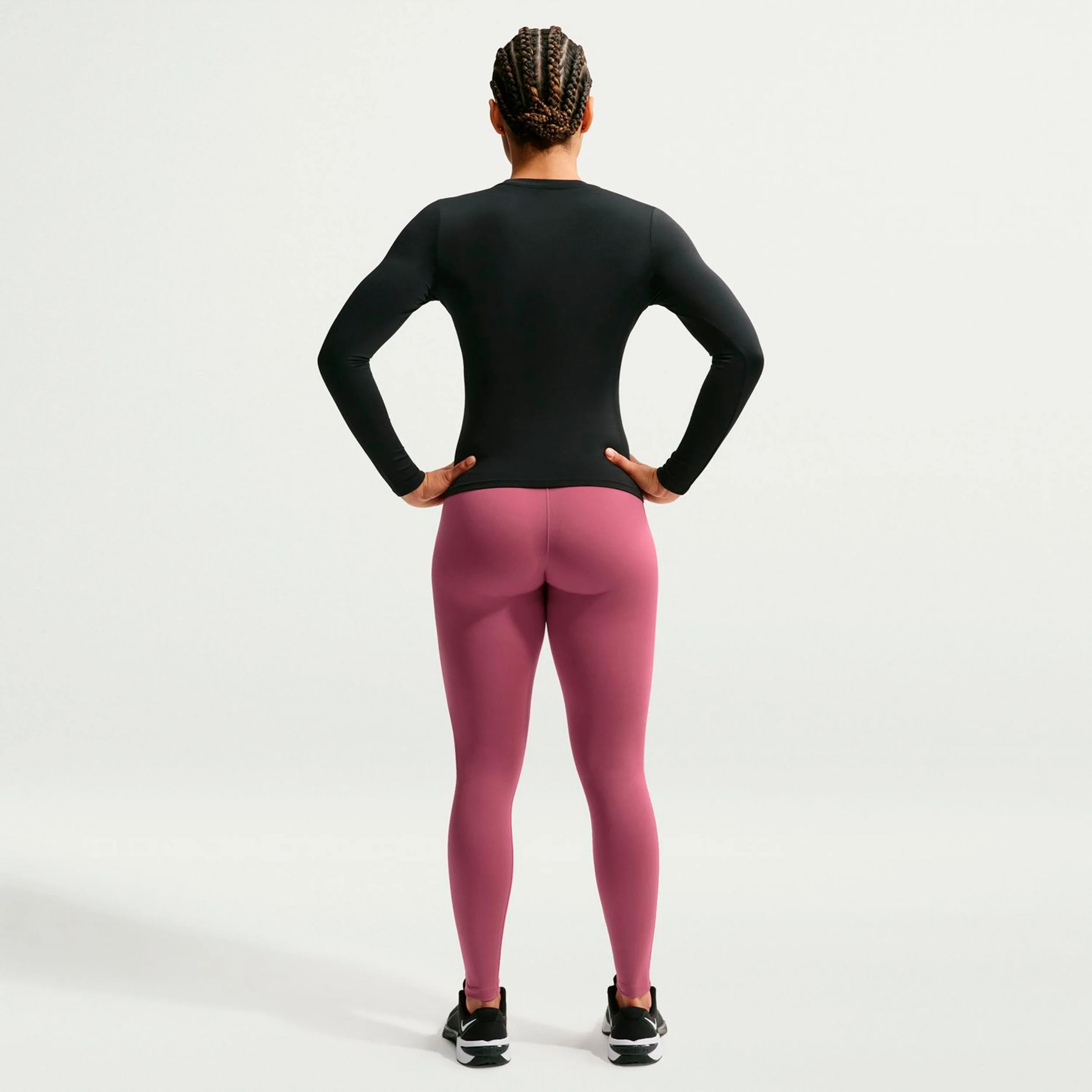 Dri-Fit One High Rise Collant tight Femmes - mauve - Image 3