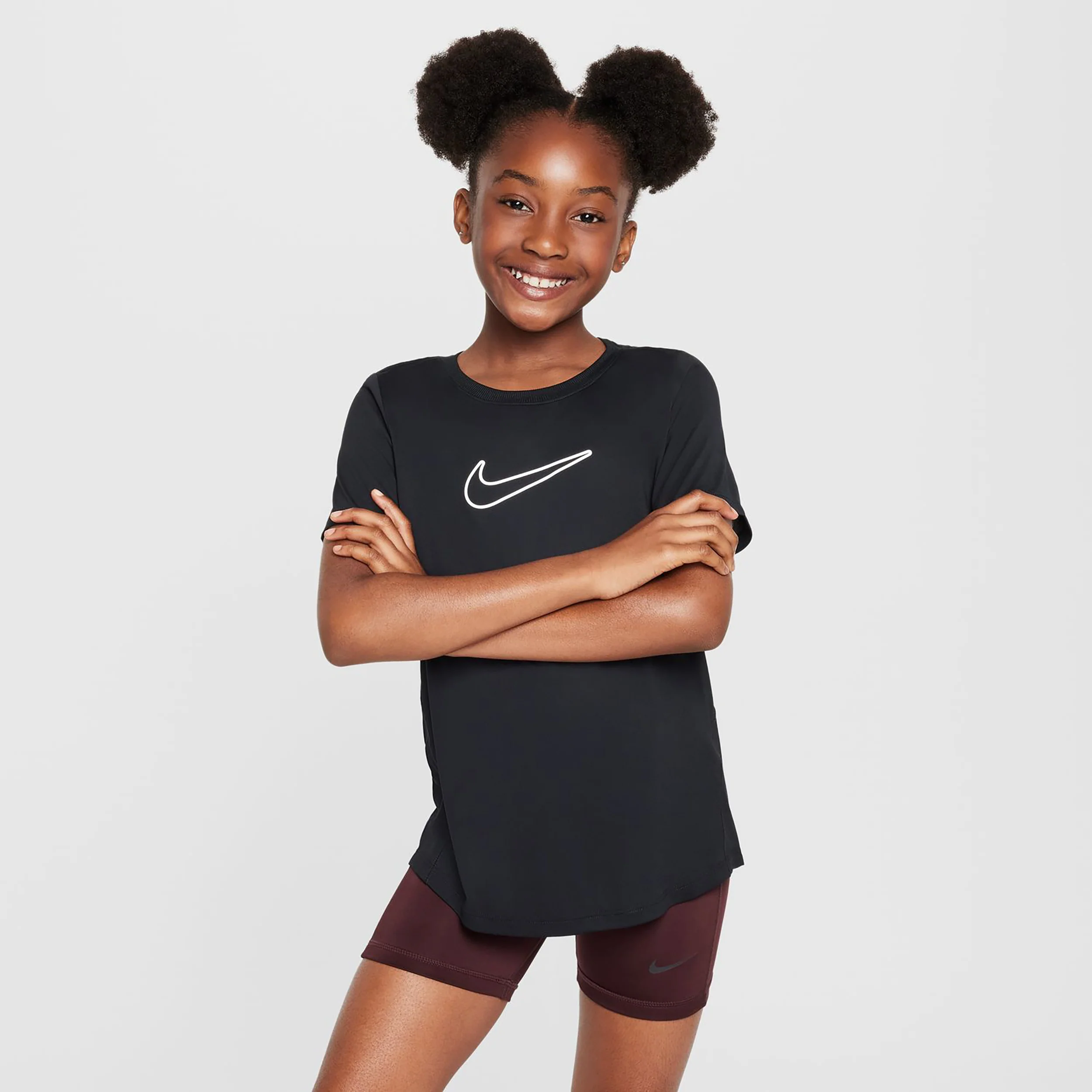 Dri-Fit One STD T-shirt Filles-Noir - Image 4